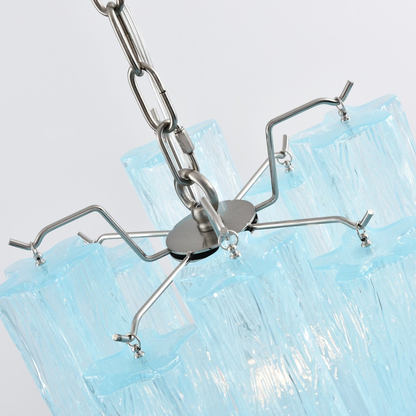 Lioroella Chandelier Pink Gradient Murano Glass