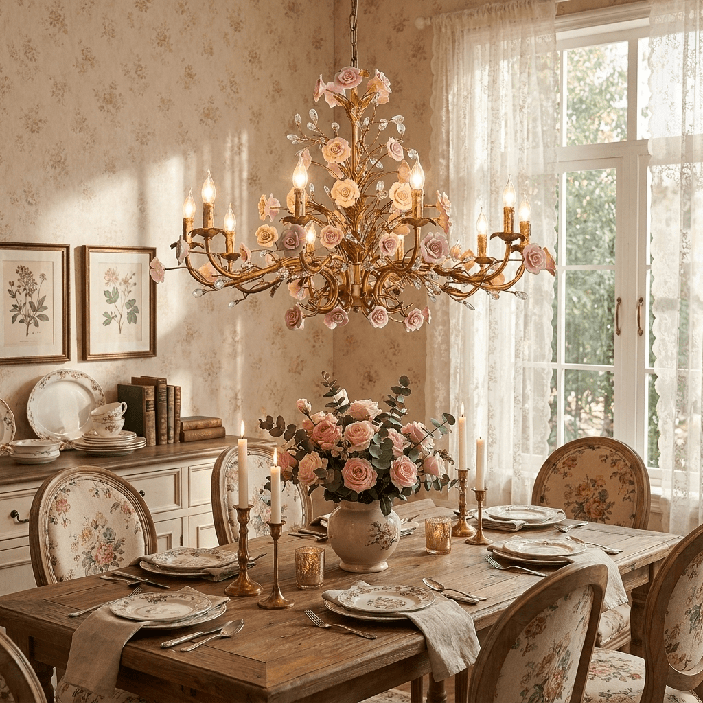 Rose Chandelier