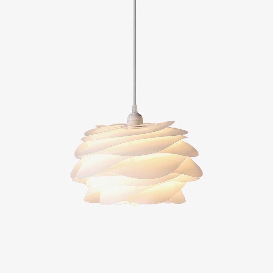 Kirove Pendant Lamp PVC Rose Floral Layered Romantic