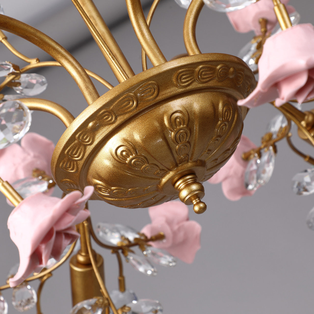 Miraridge Crystal Floral Chandelier