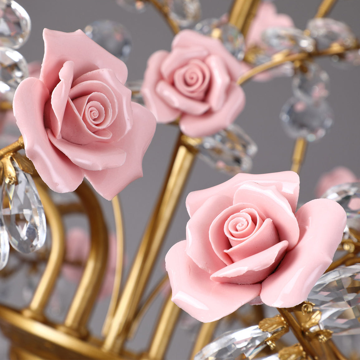 Miraridge Crystal Floral Chandelier