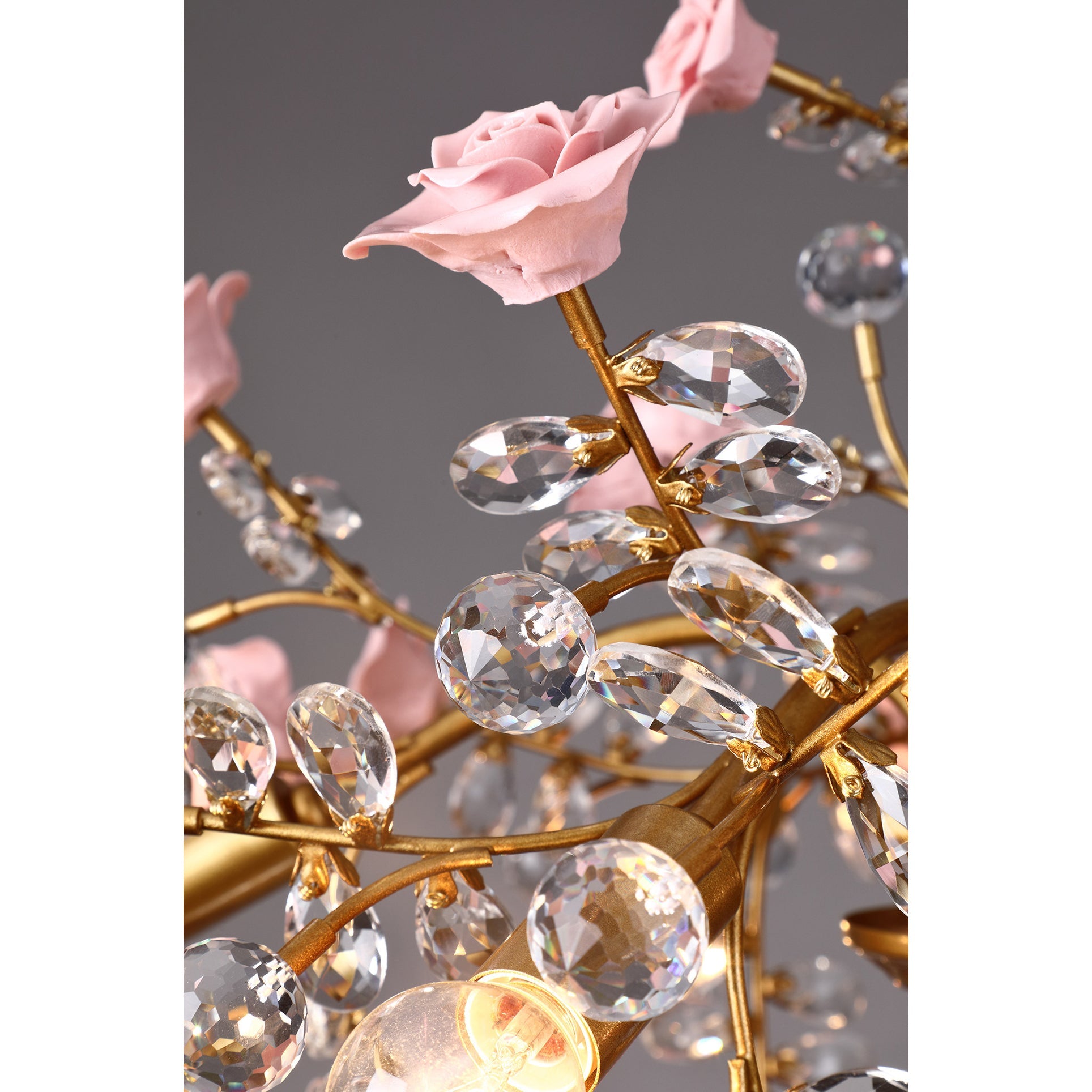 Miraridge Crystal Floral Chandelier