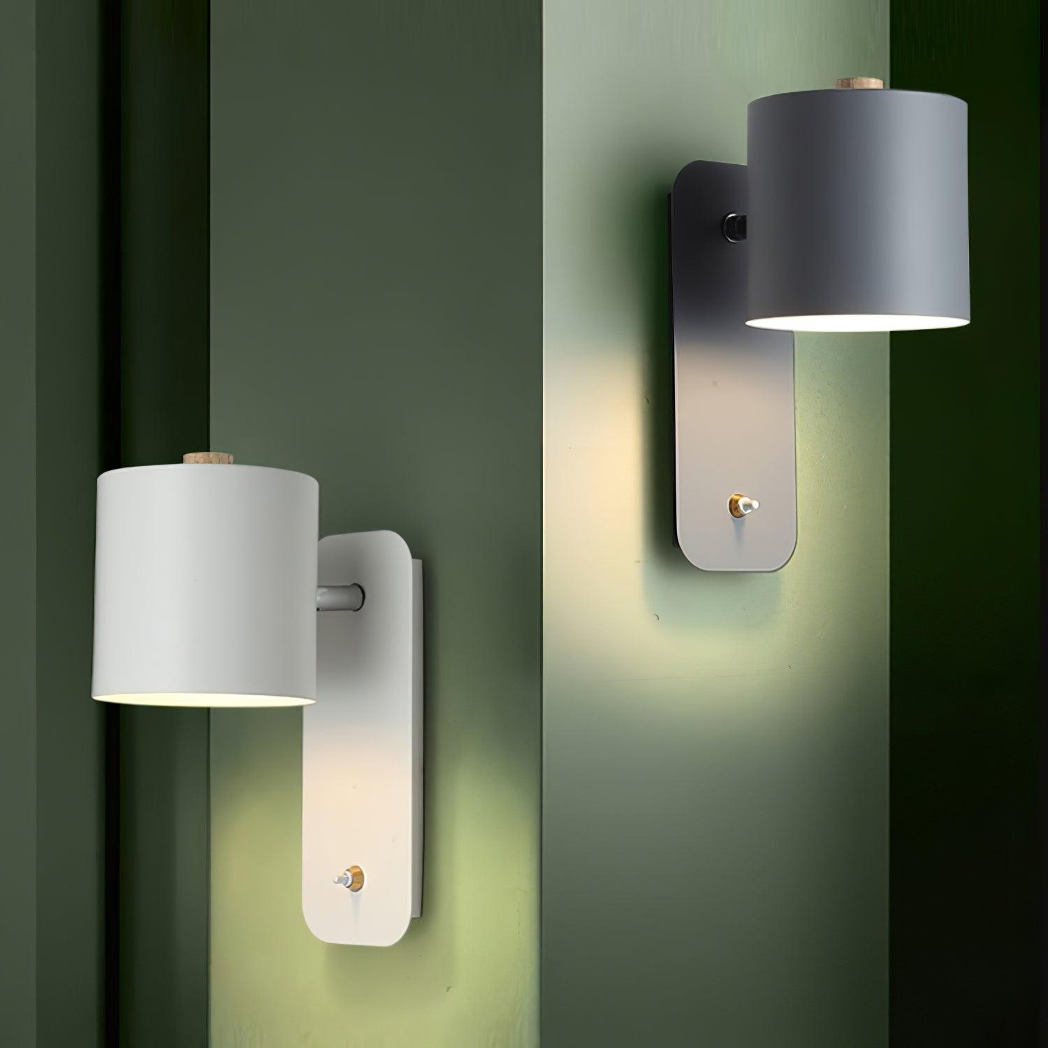 Lumiford Rotatable Cylinder Indoor Wall Light