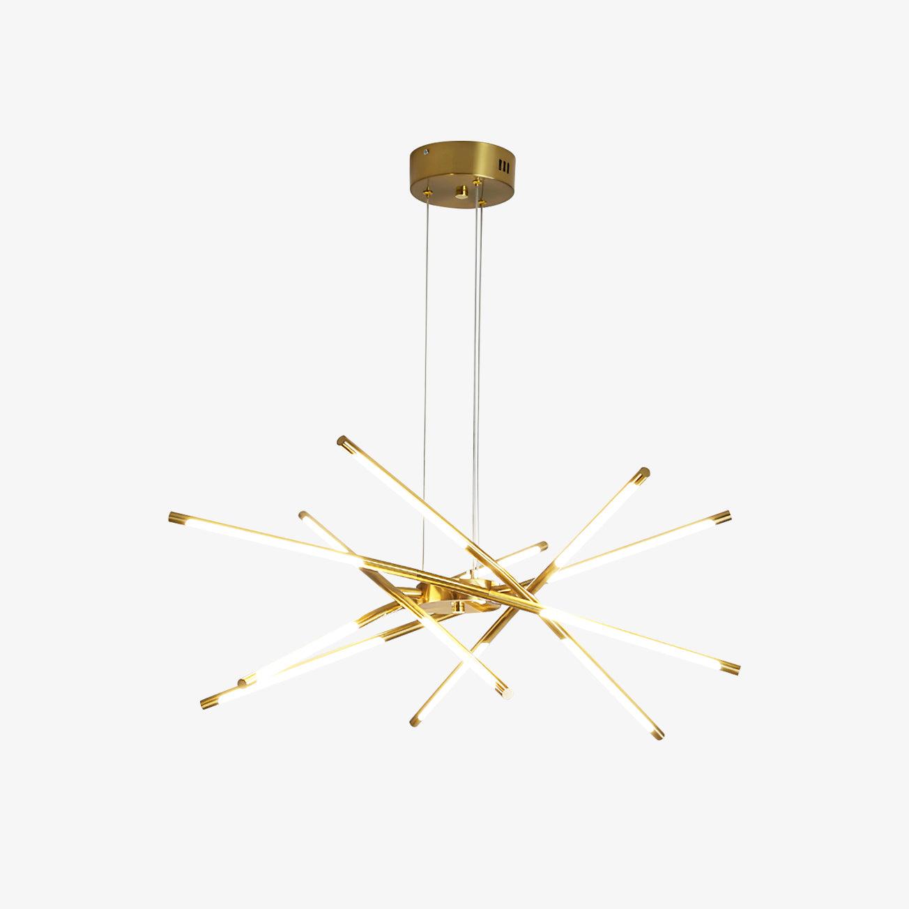 Lustra Chandelier Rotatable LED Modern - Neutral Decor