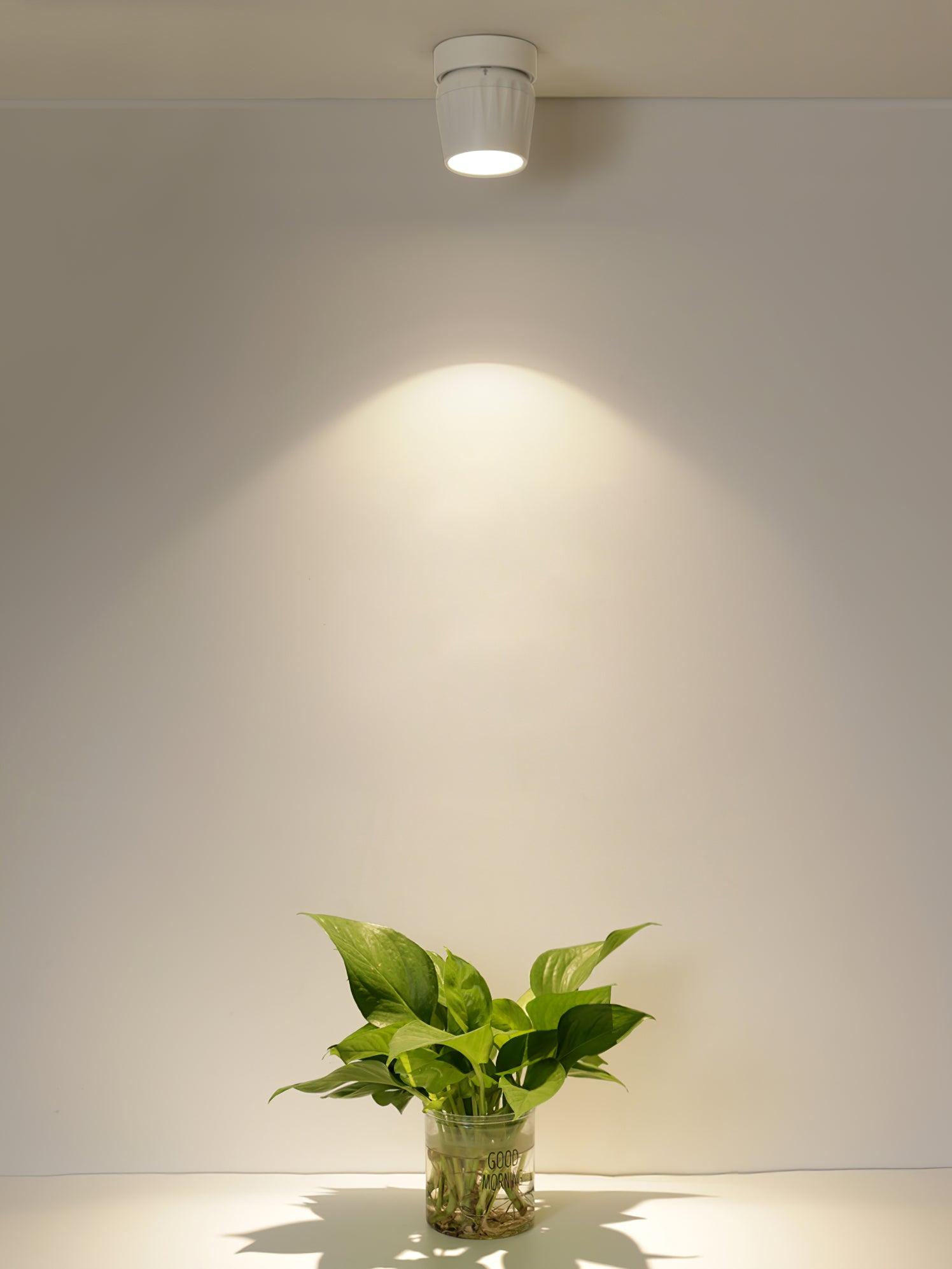 Keveny Spotlight Aluminum Ribbed Rotatable Minimalist