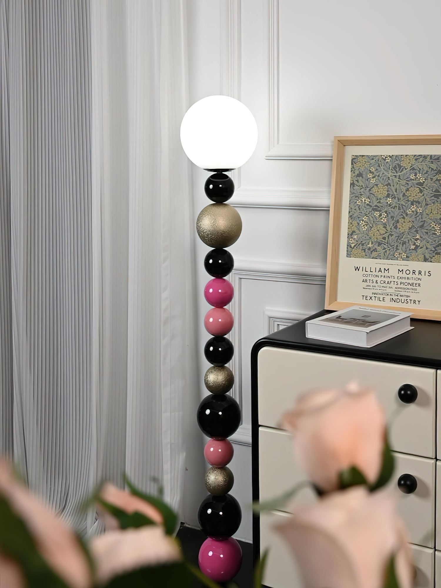 Kaleido Round Balls Stacking Floor Lamp