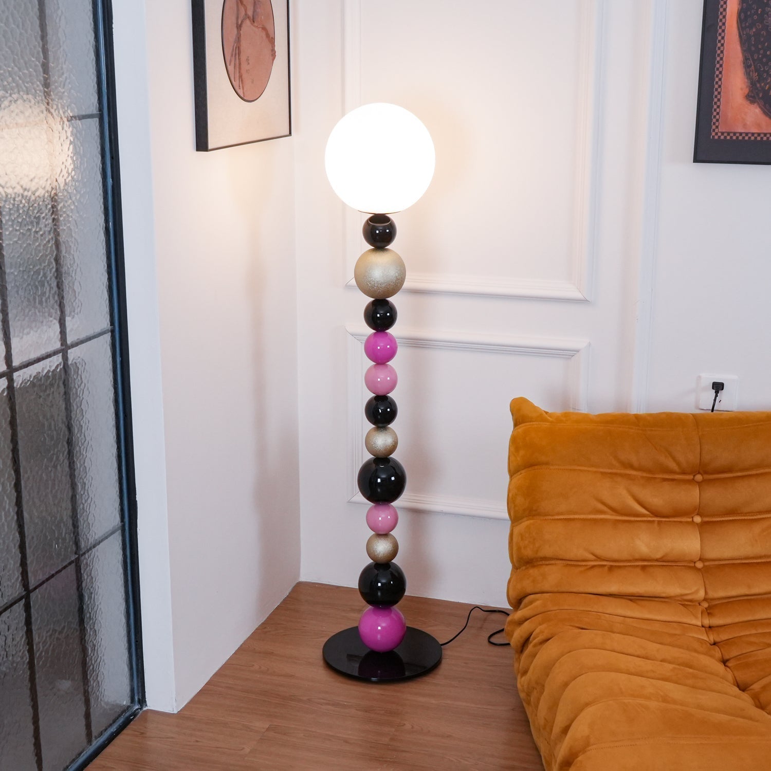Kaleido Round Balls Stacking Floor Lamp