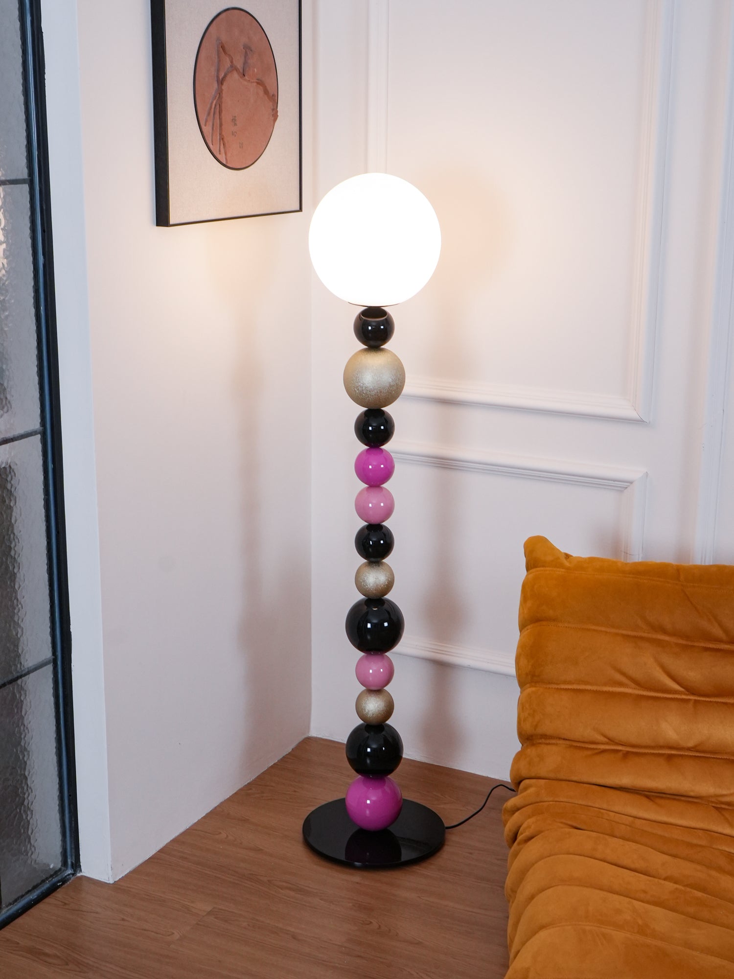 Kaleido Round Balls Stacking Floor Lamp