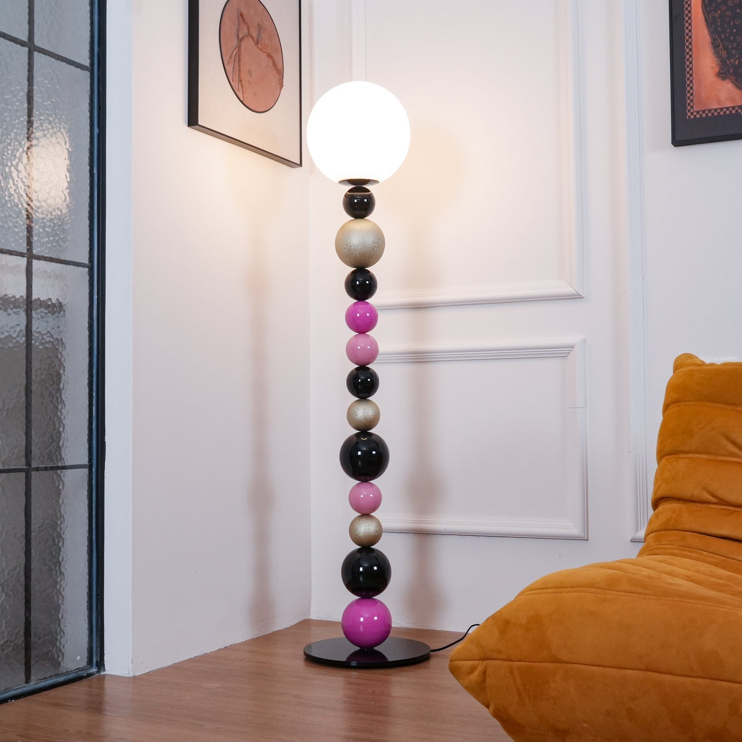 Kaleido Round Balls Stacking Floor Lamp