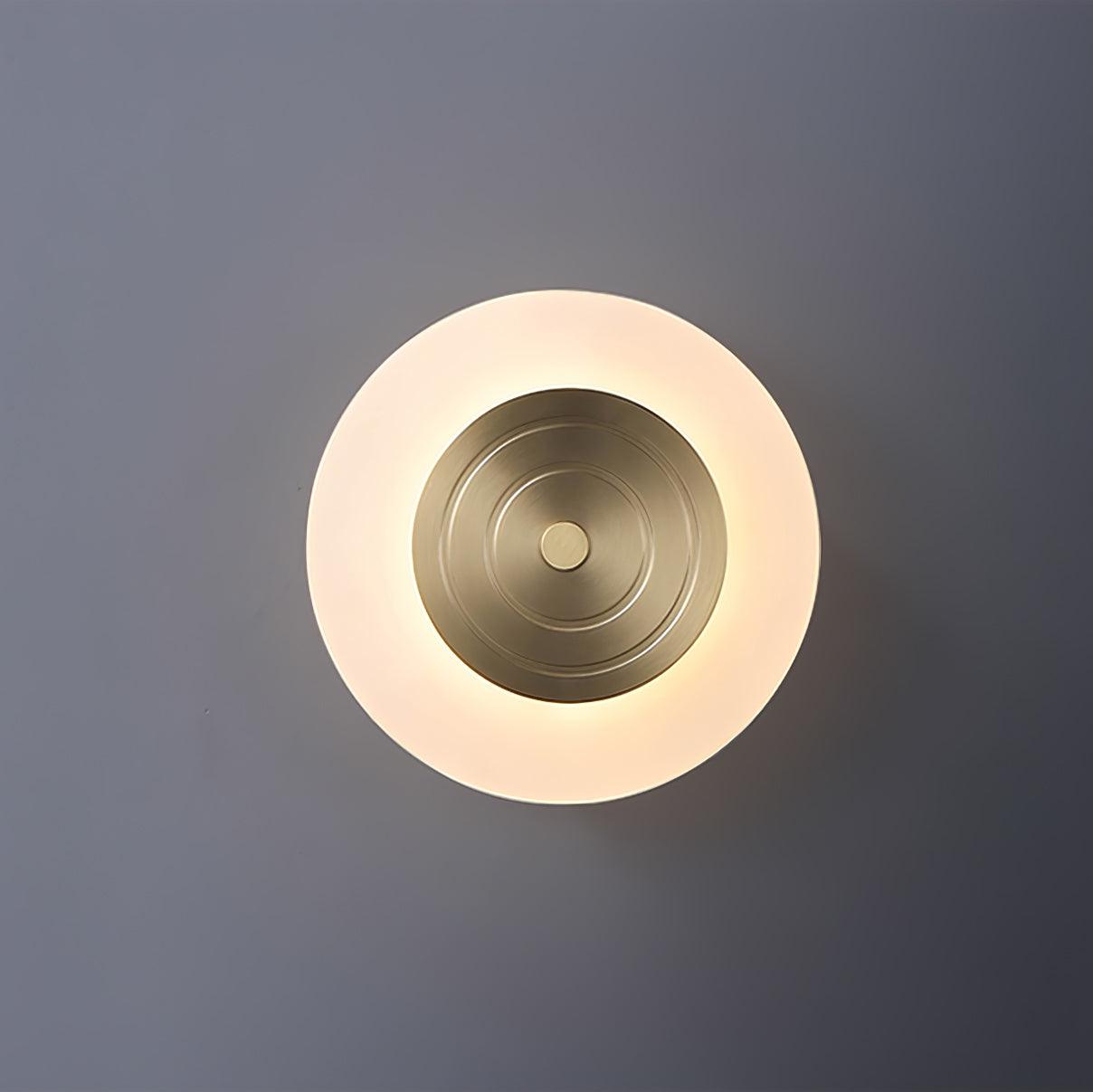 Pyrron Round Moon Wall Lamp