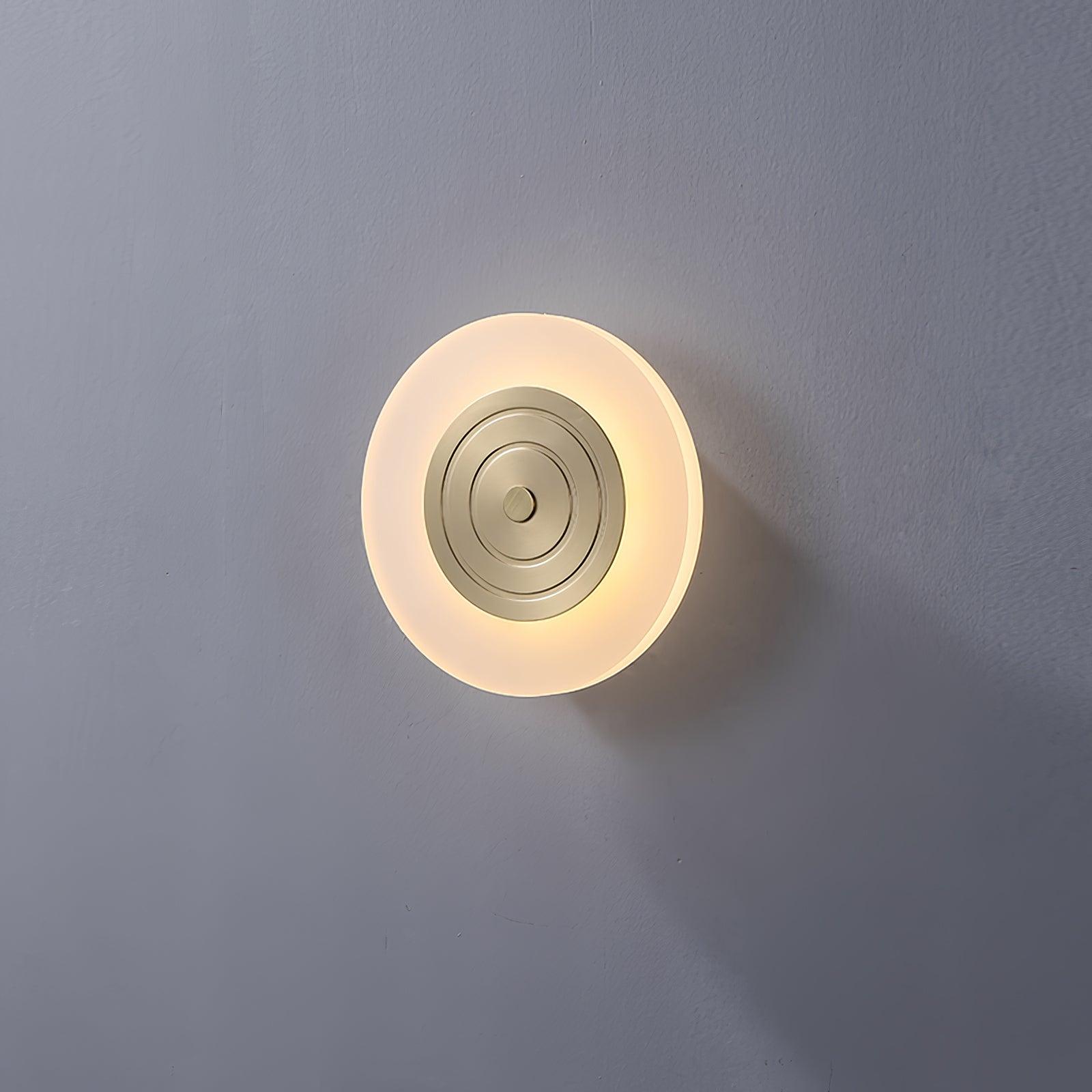 Pyrron Round Moon Wall Lamp