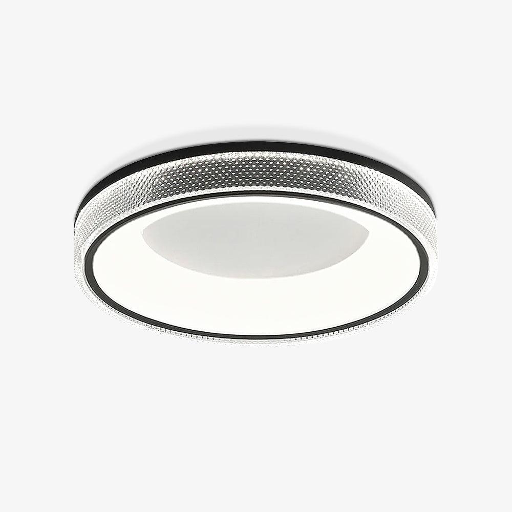 Liroxen Ceiling Lamp Round Recessed Minimalist Warm