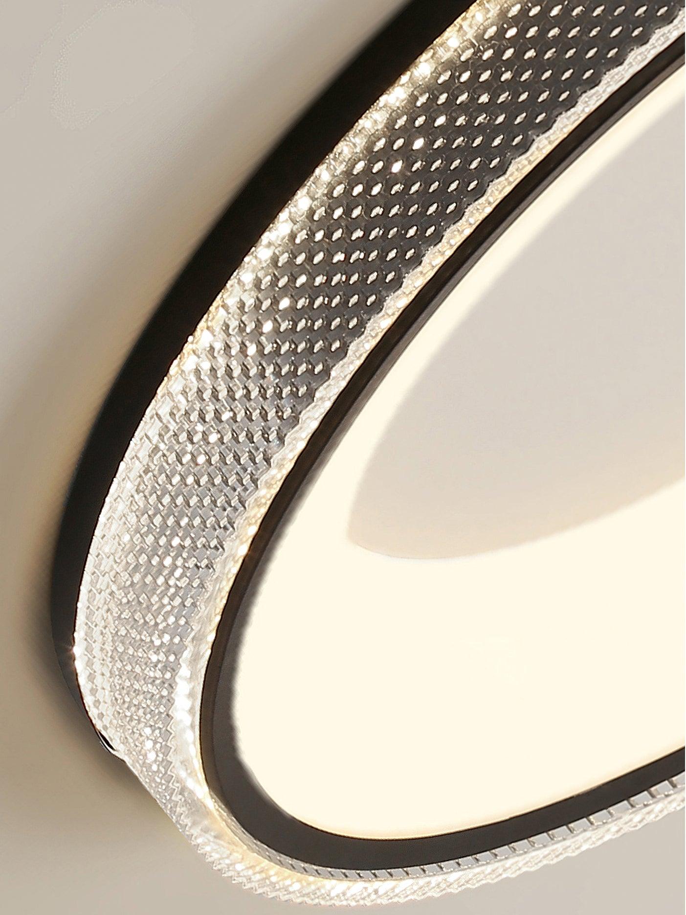 Liroxen Ceiling Lamp Round Recessed Minimalist Warm