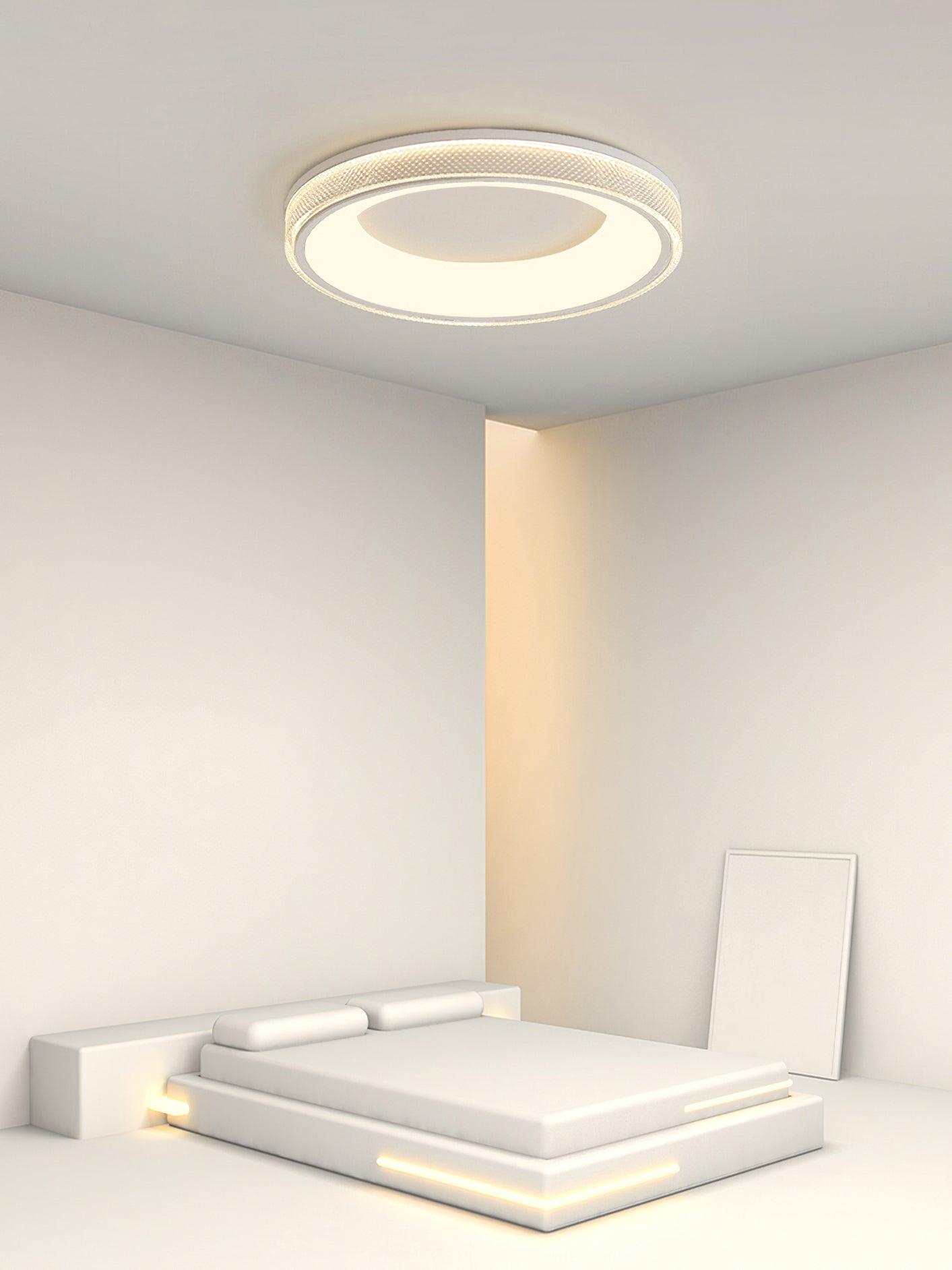 Liroxen Ceiling Lamp Round Recessed Minimalist Warm