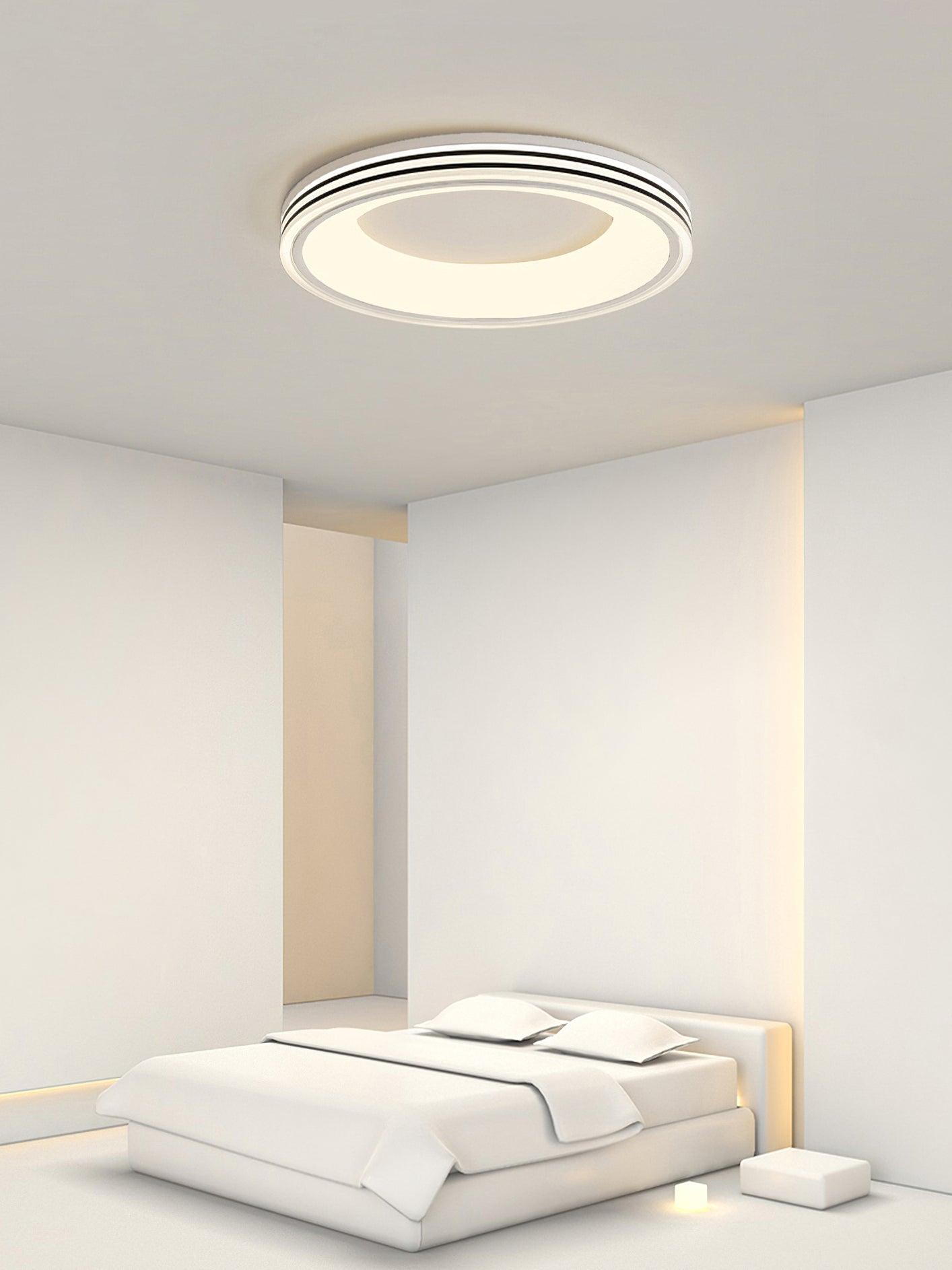 Liroxen Ceiling Lamp Round Recessed Minimalist Warm