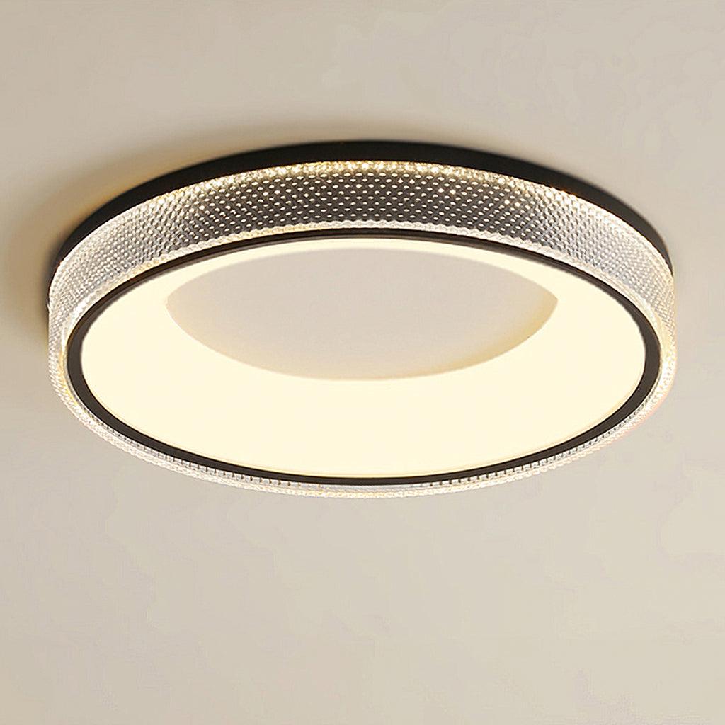 Liroxen Ceiling Lamp Round Recessed Minimalist Warm