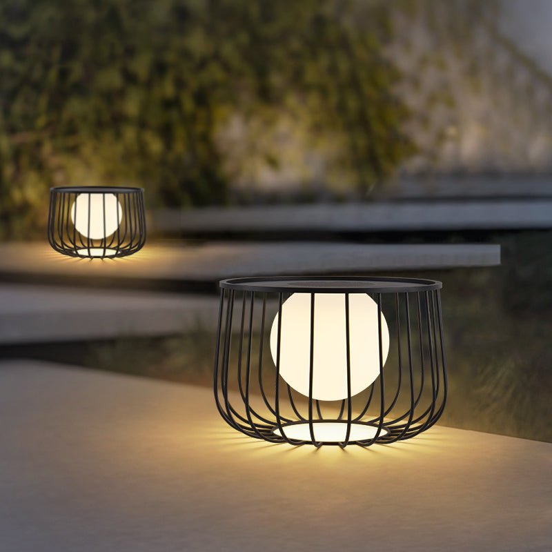 Calenian Cage Solar Outdoor Lamp