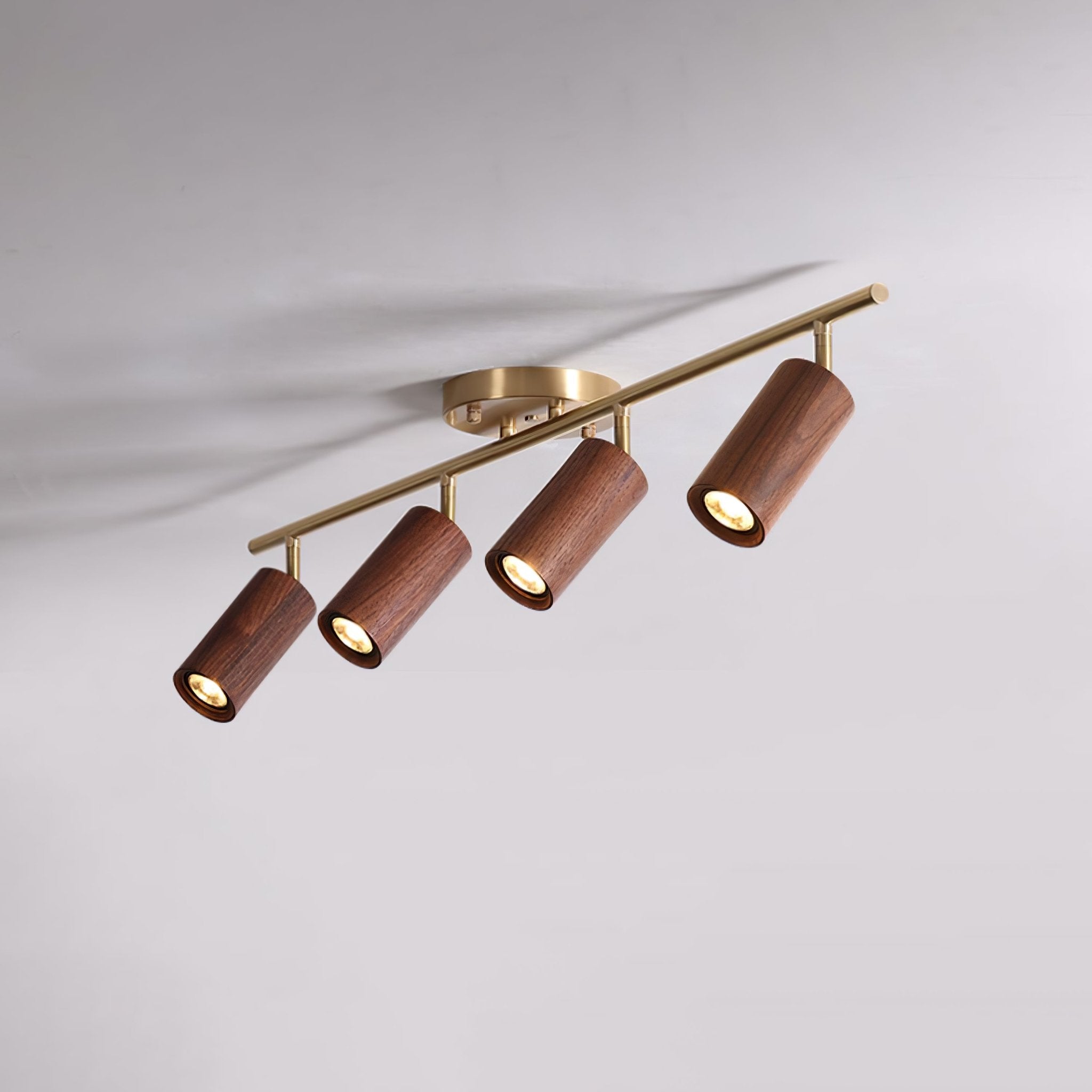 Usolila Modern Minimalist Wood Ceiling Light