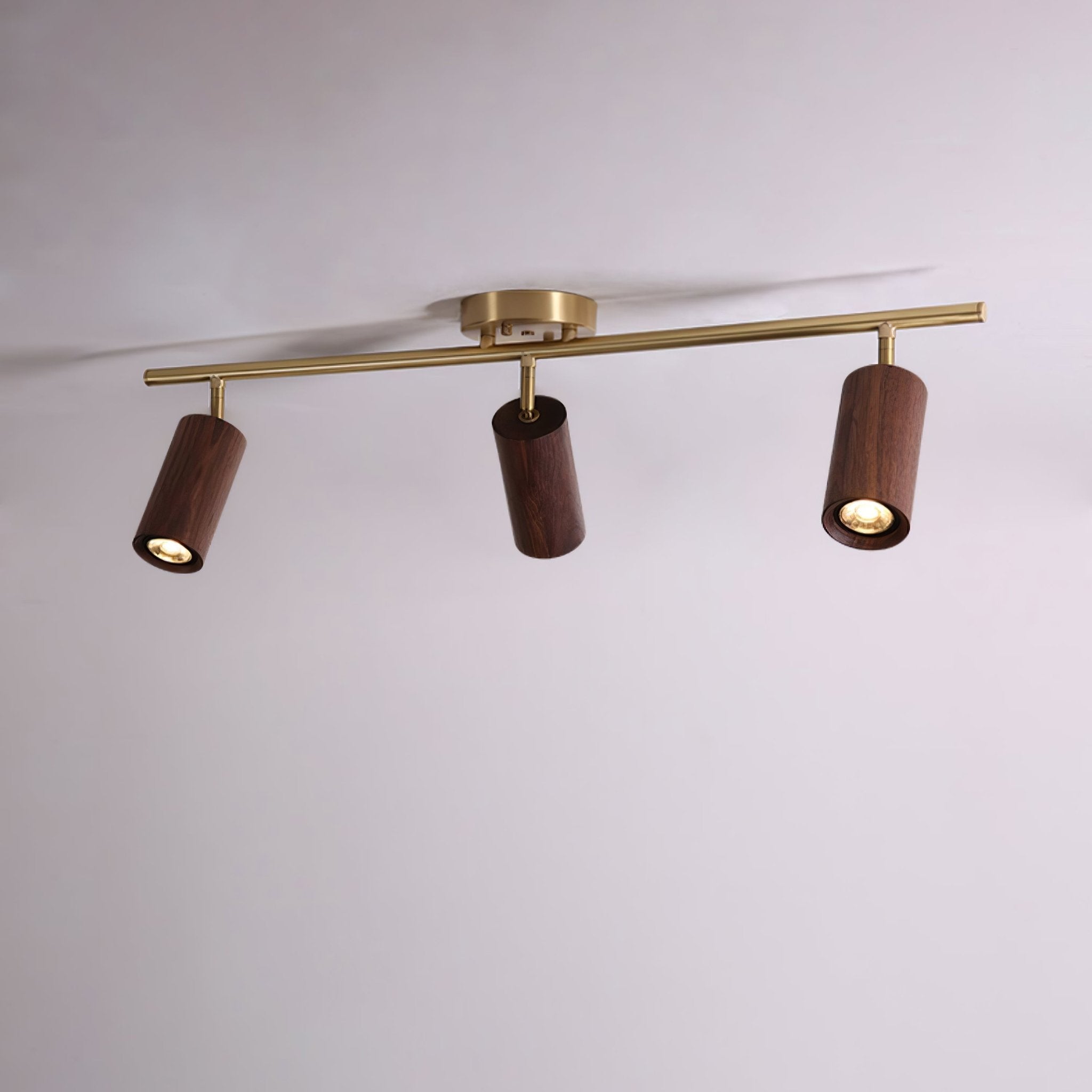 Usolila Modern Minimalist Wood Ceiling Light