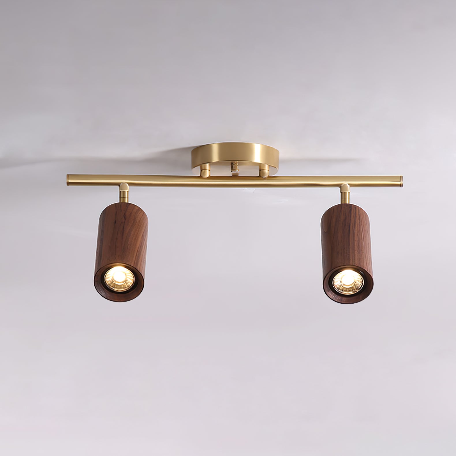 Usolila Modern Minimalist Wood Ceiling Light