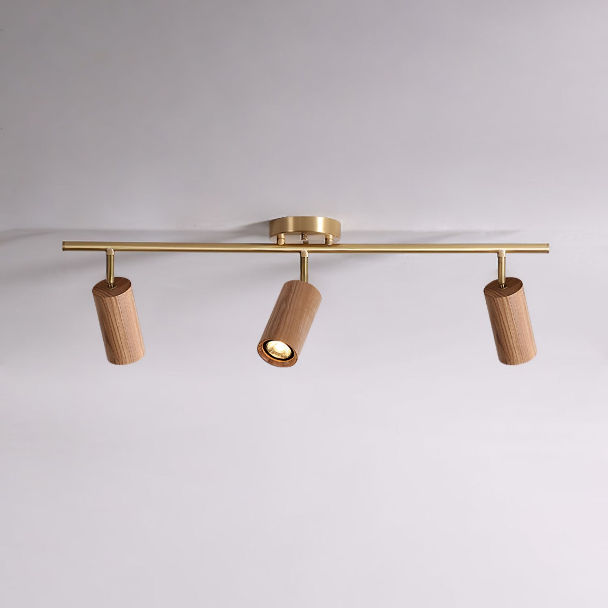 Usolila Modern Minimalist Wood Ceiling Light