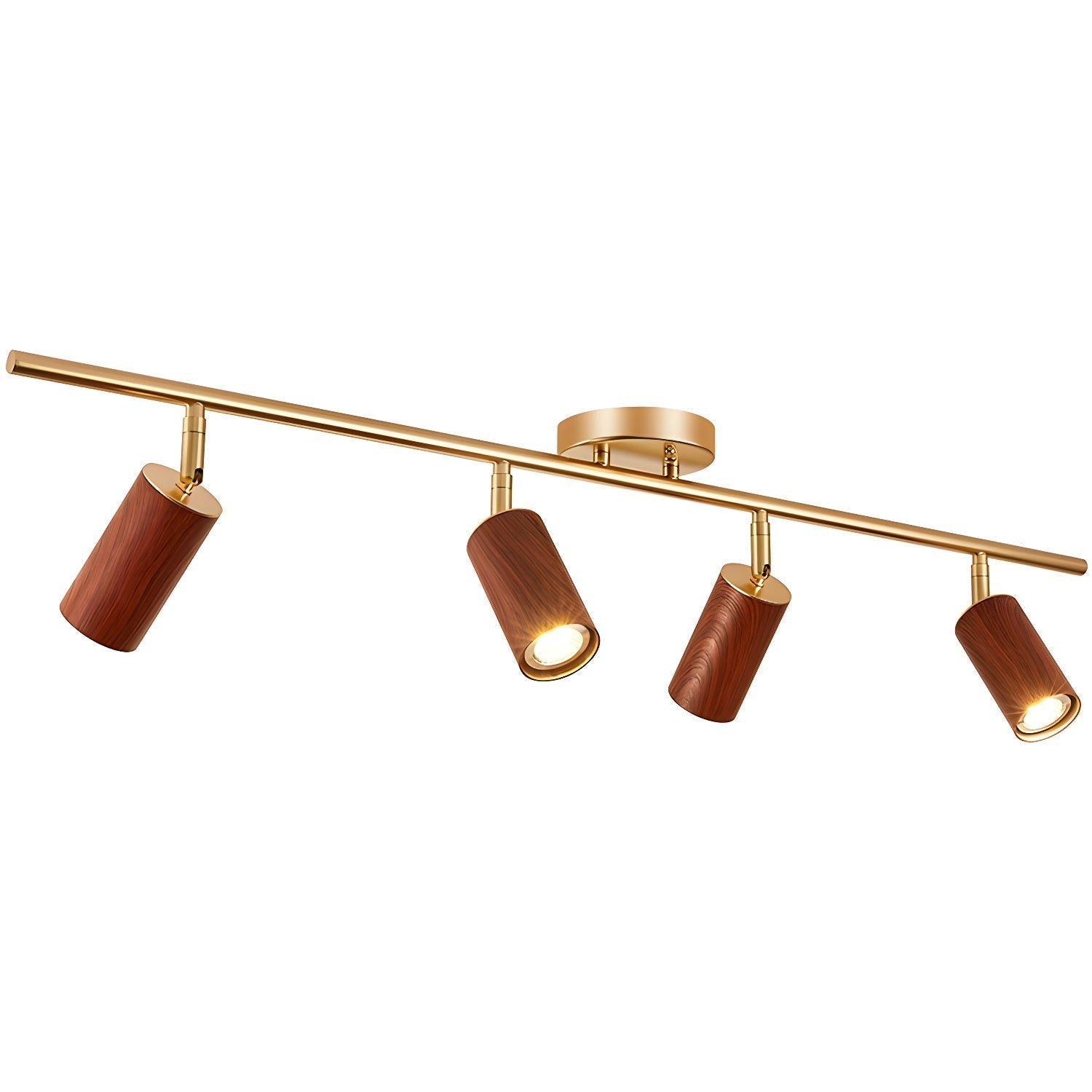 Usolila Modern Minimalist Wood Ceiling Light