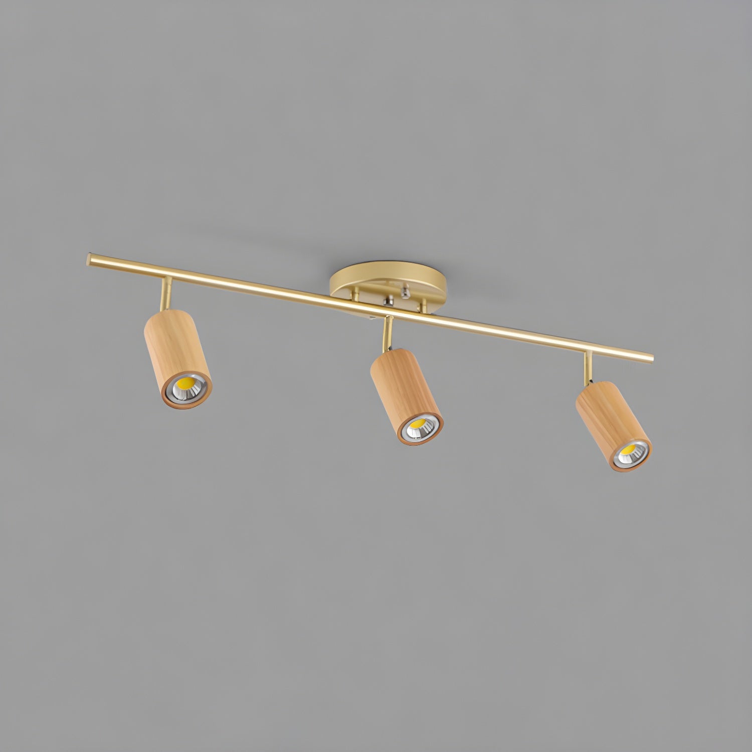 Usolila Modern Minimalist Wood Ceiling Light
