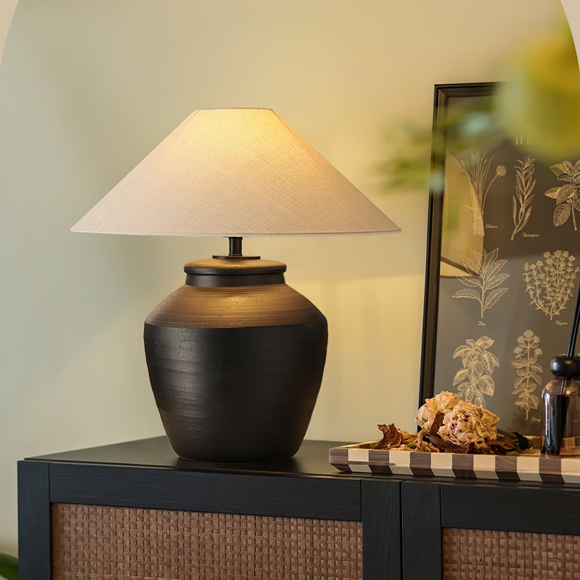 Lumarielle Modern Ceramics Table Lamp