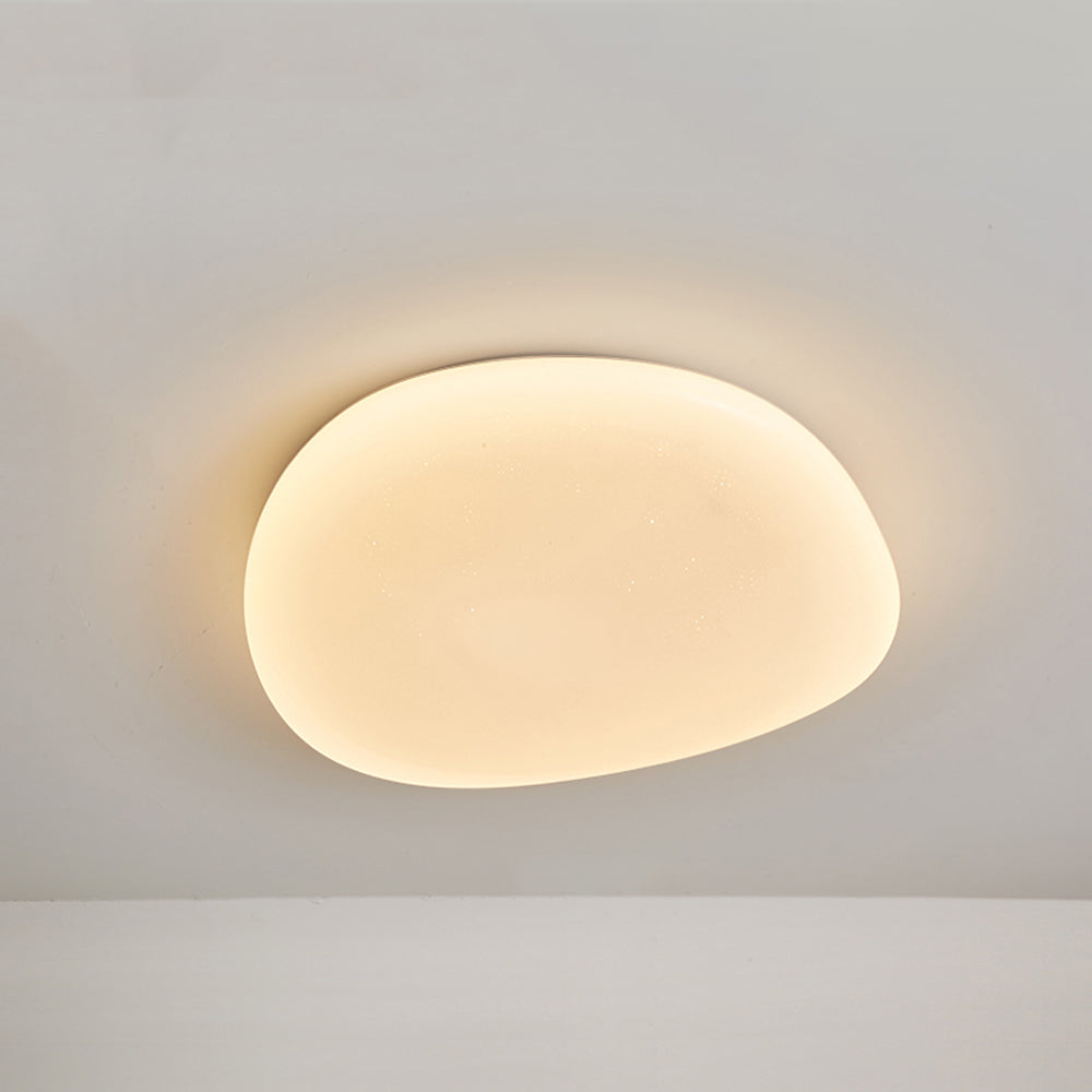 Arisha Modern Pebbles Shape Flush Mount Ceiling Light Bedroom