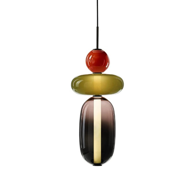 Aira Pendant Light Candied Glass