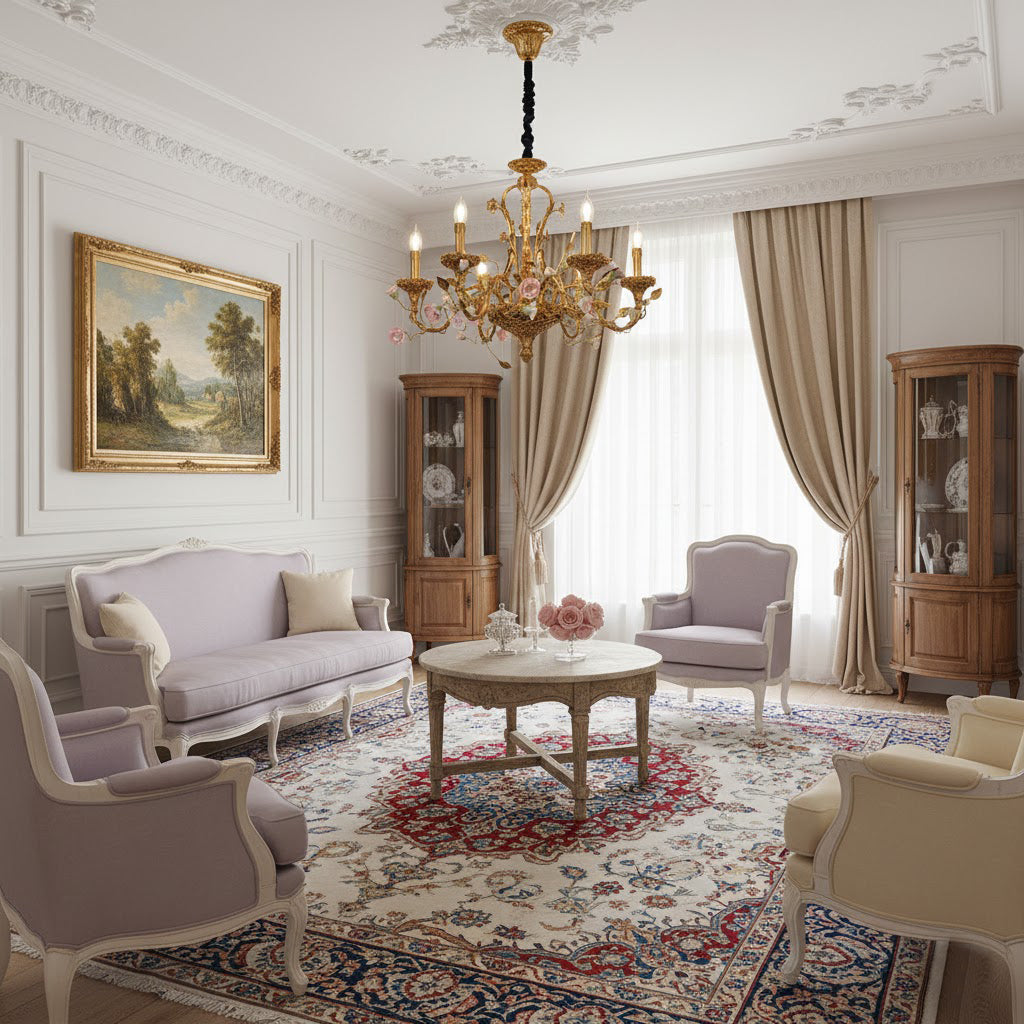 Teriariel Flowers Chandelier