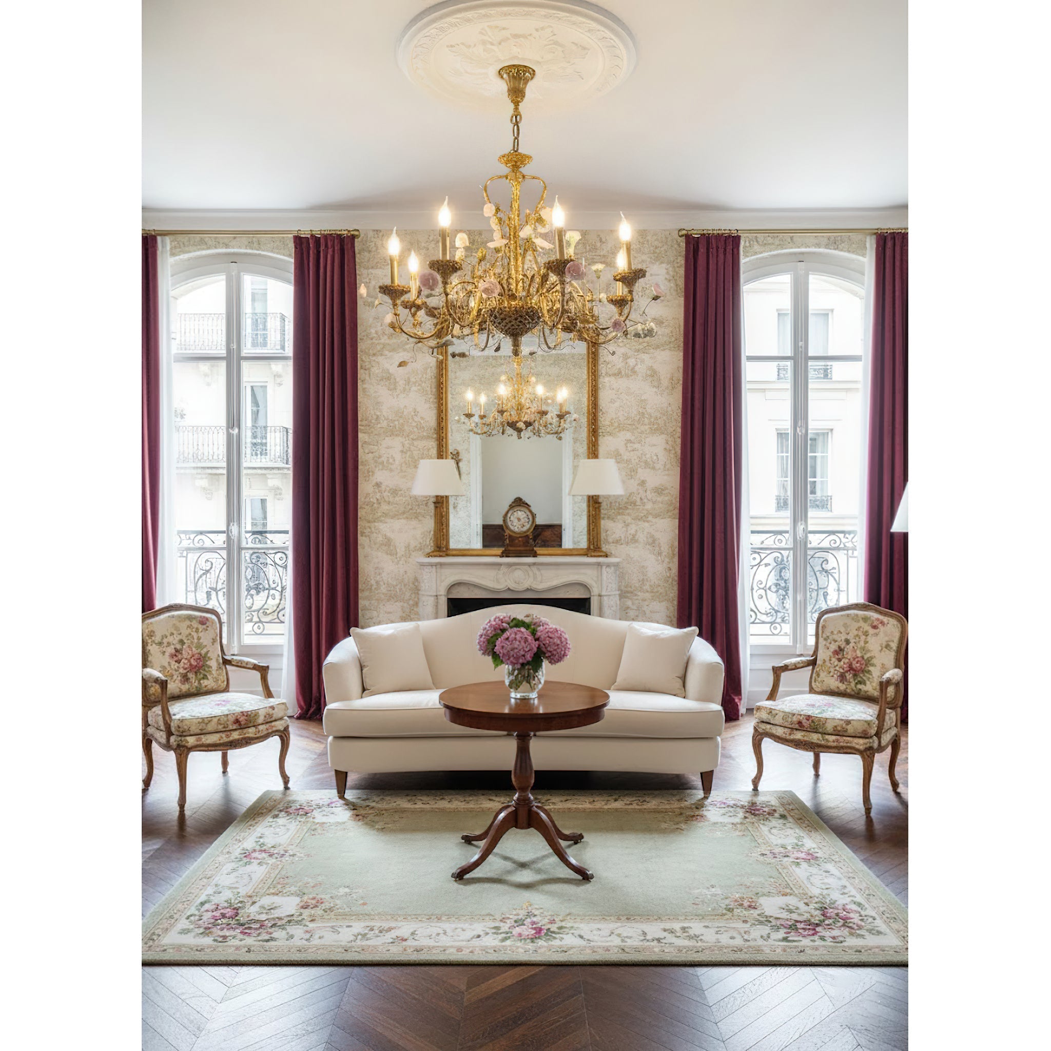 Teriariel Flowers Chandelier
