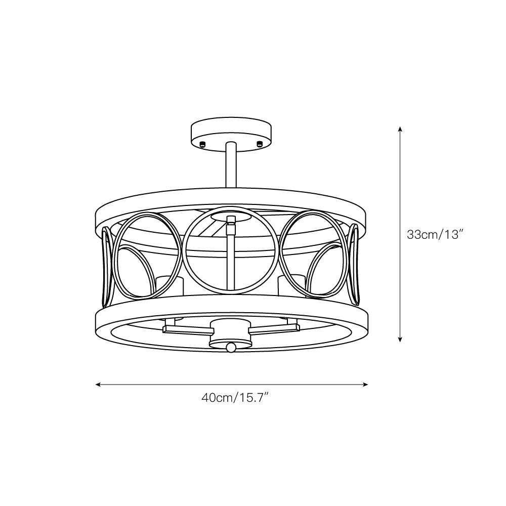 Rivelora Ceiling Light