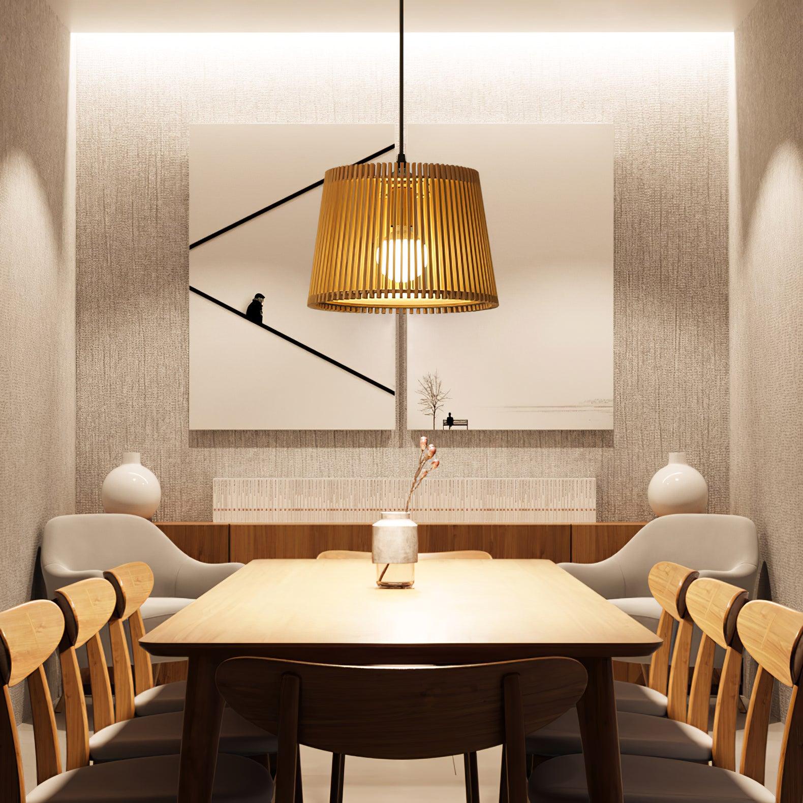 Clou Wood Retro Pendant Lamp