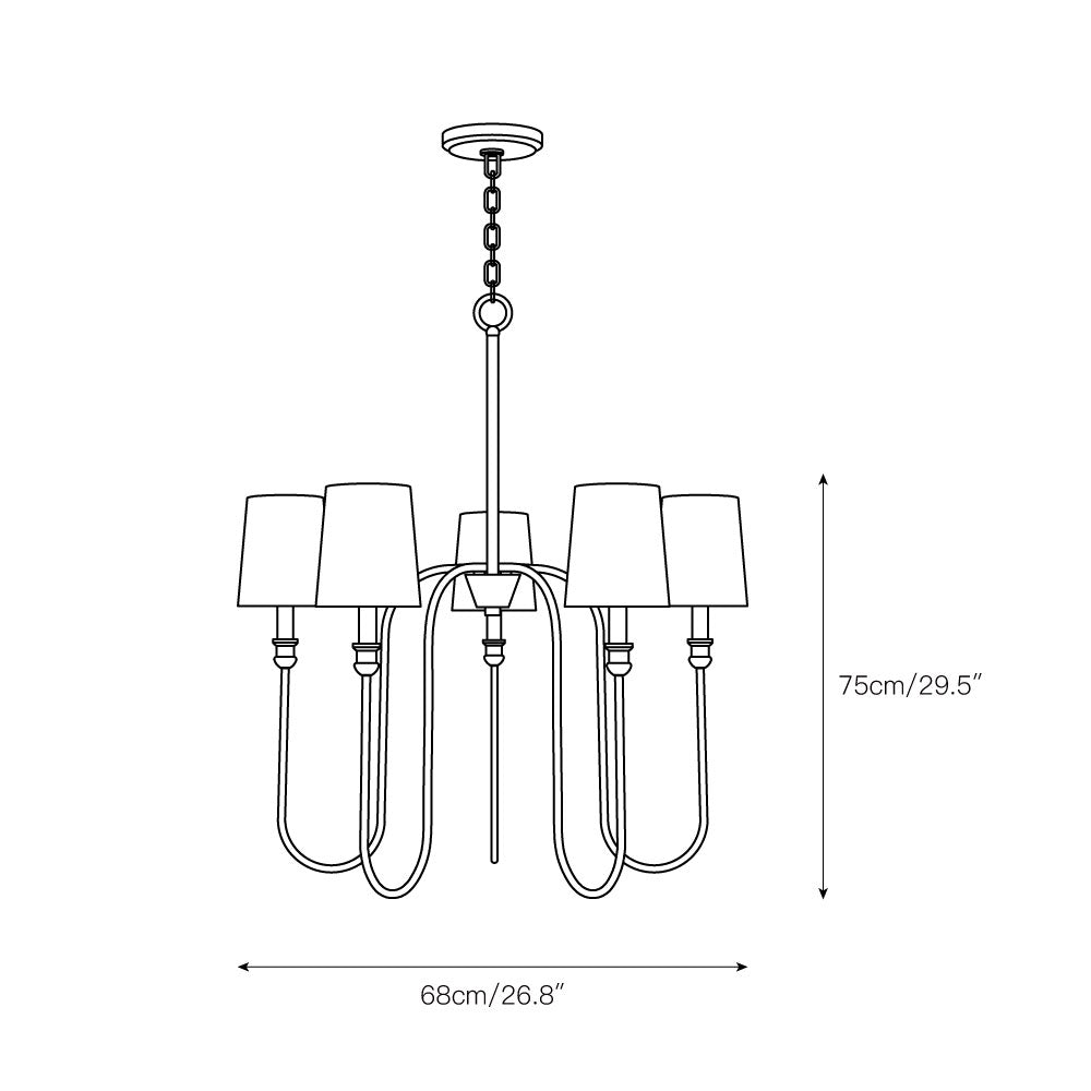 Rivelelle Chandelier