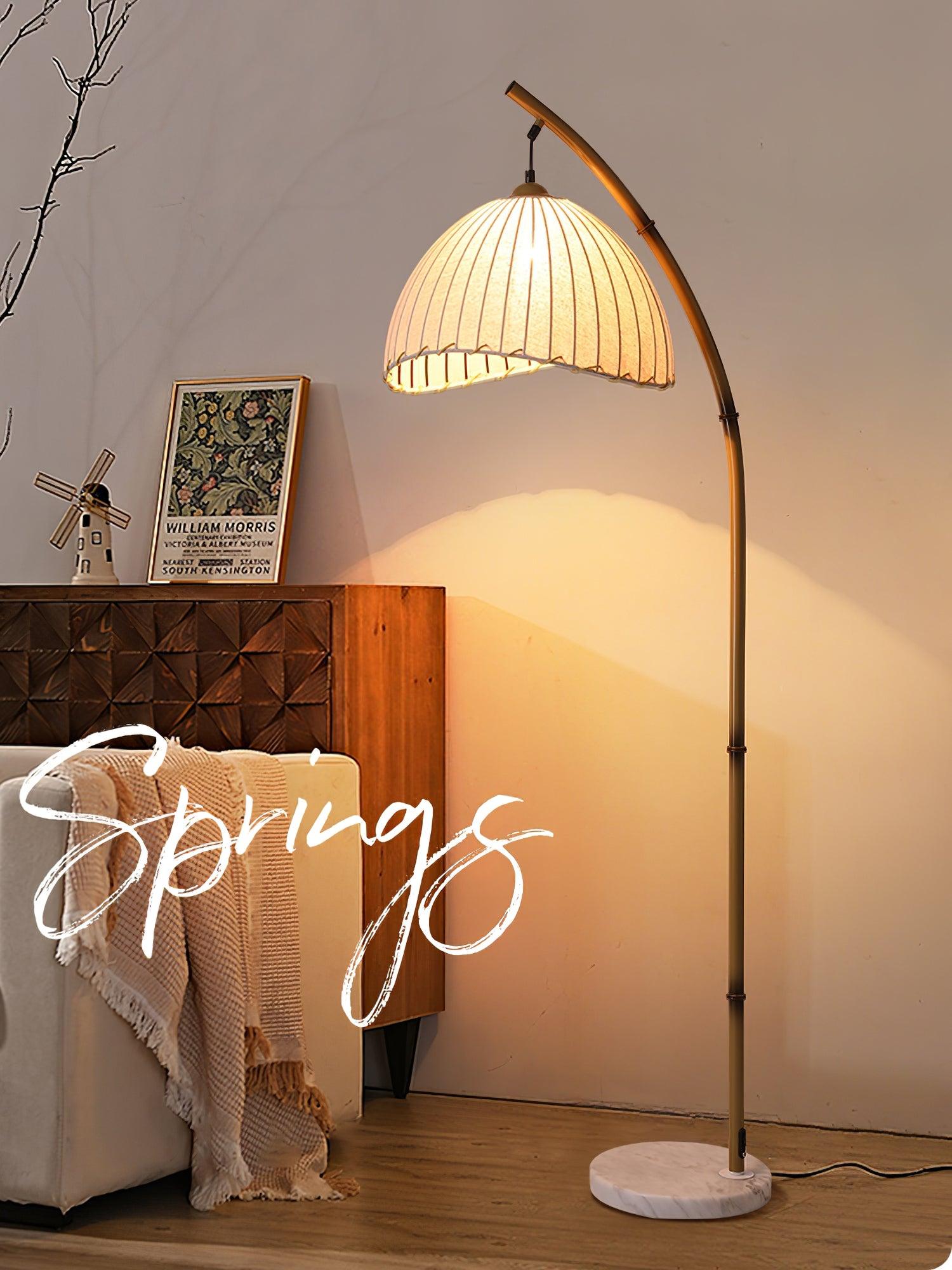 Liveno Minimalist Marble Floor Lamp