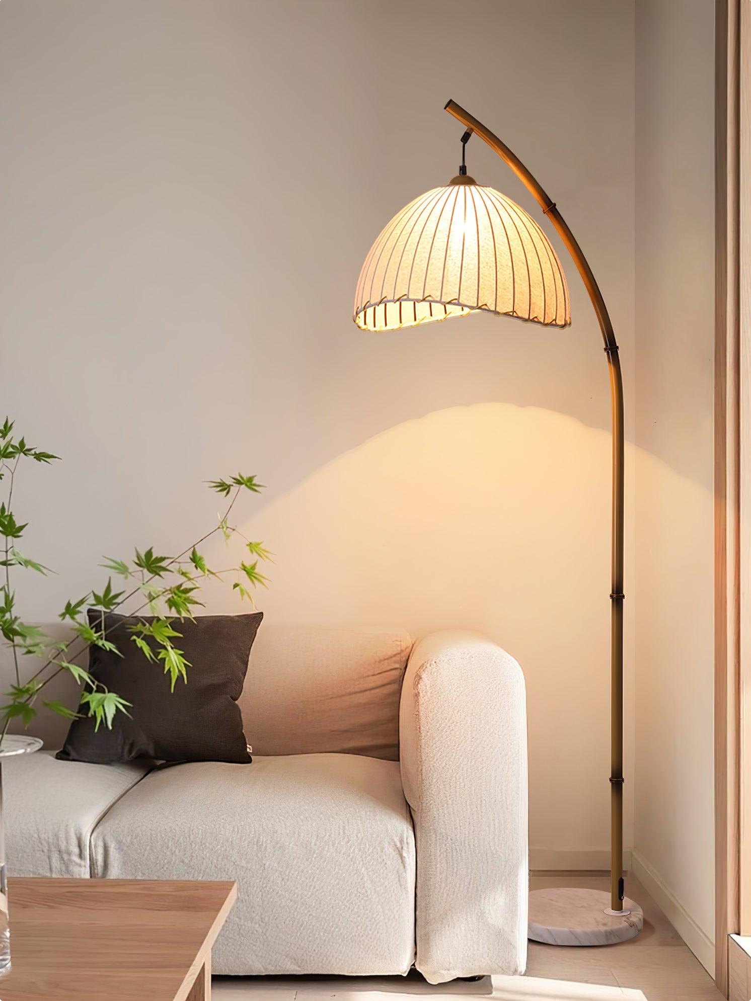 Liveno Minimalist Marble Floor Lamp