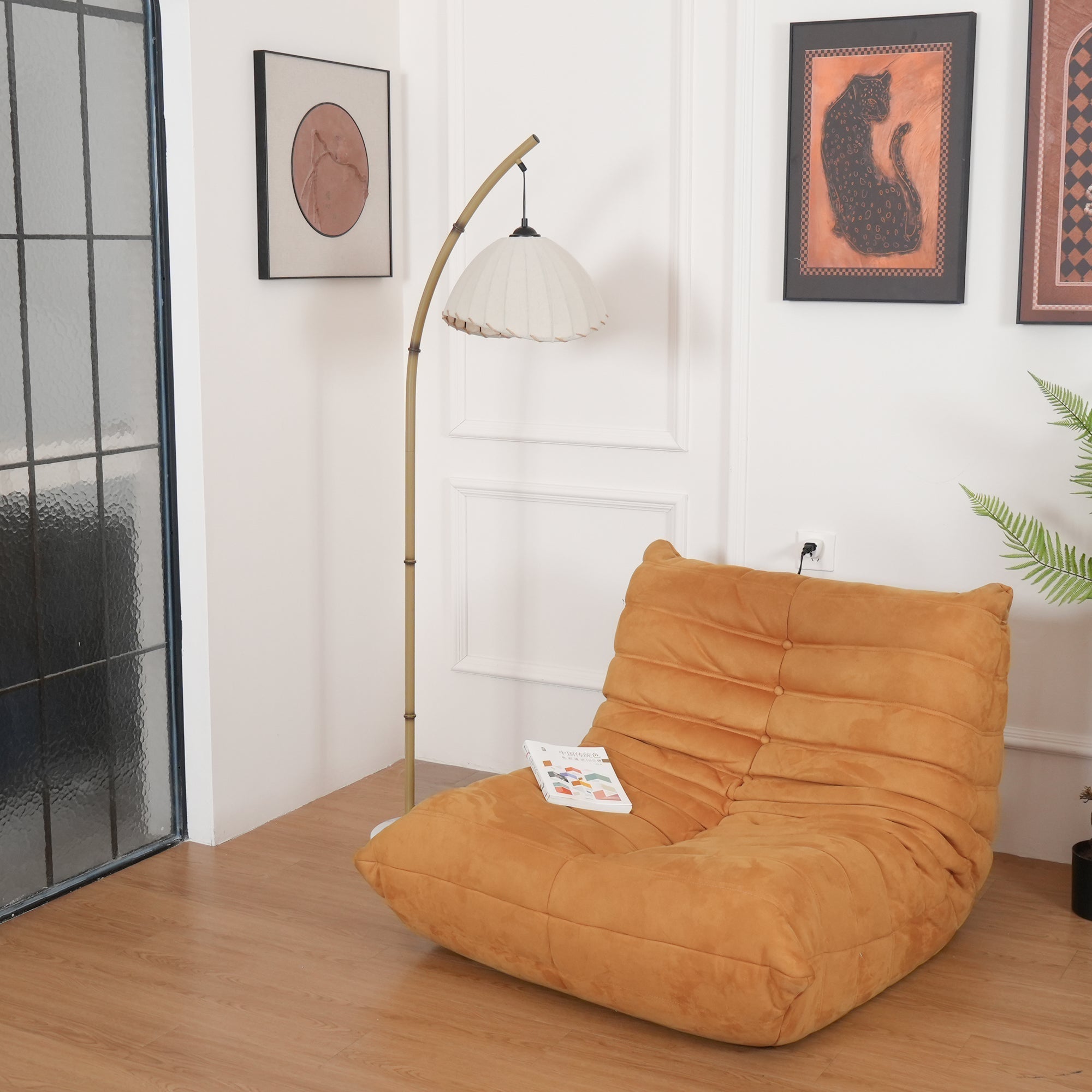 Liveno Minimalist Marble Floor Lamp