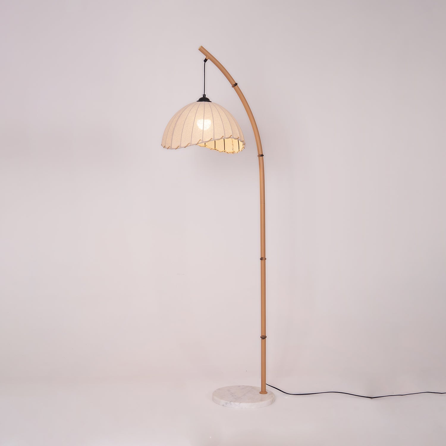 Liveno Minimalist Marble Floor Lamp