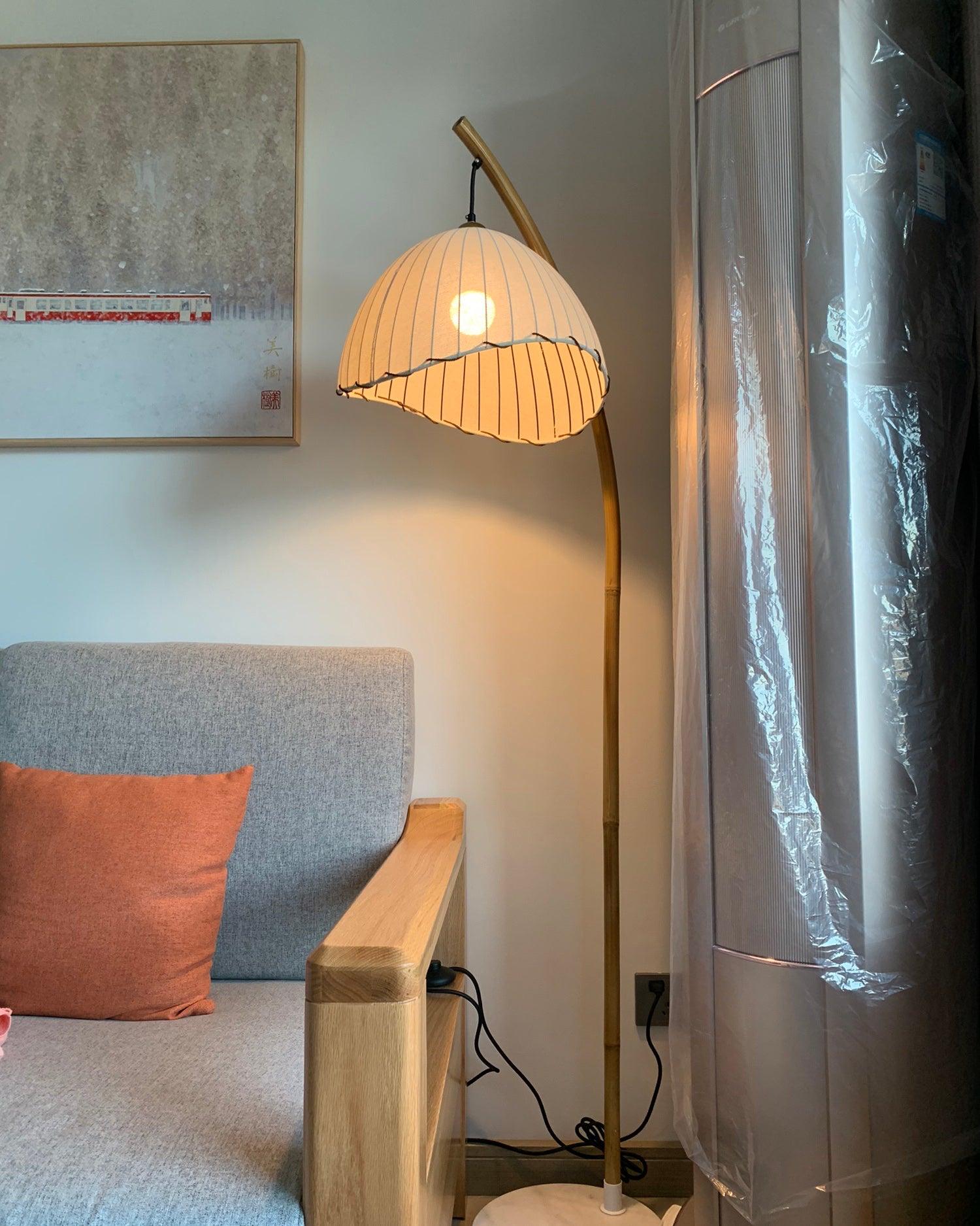 Liveno Minimalist Marble Floor Lamp