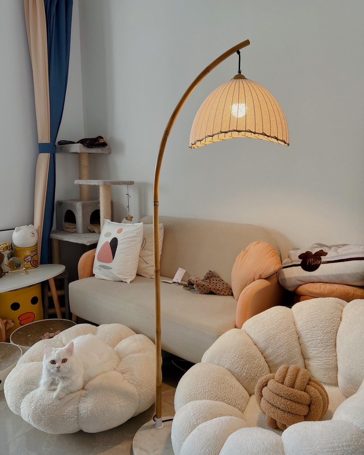 Liveno Minimalist Marble Floor Lamp