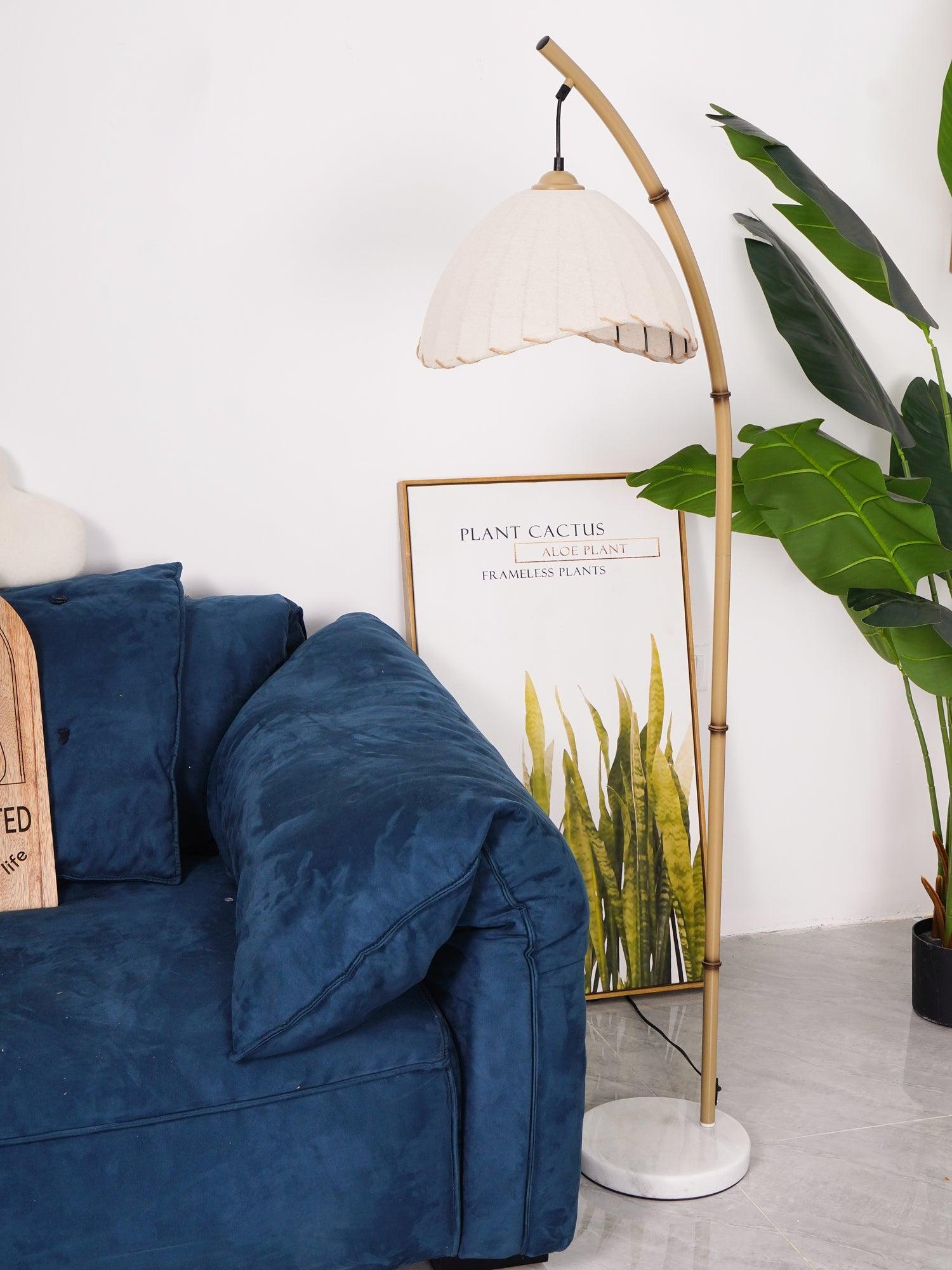 Liveno Minimalist Marble Floor Lamp