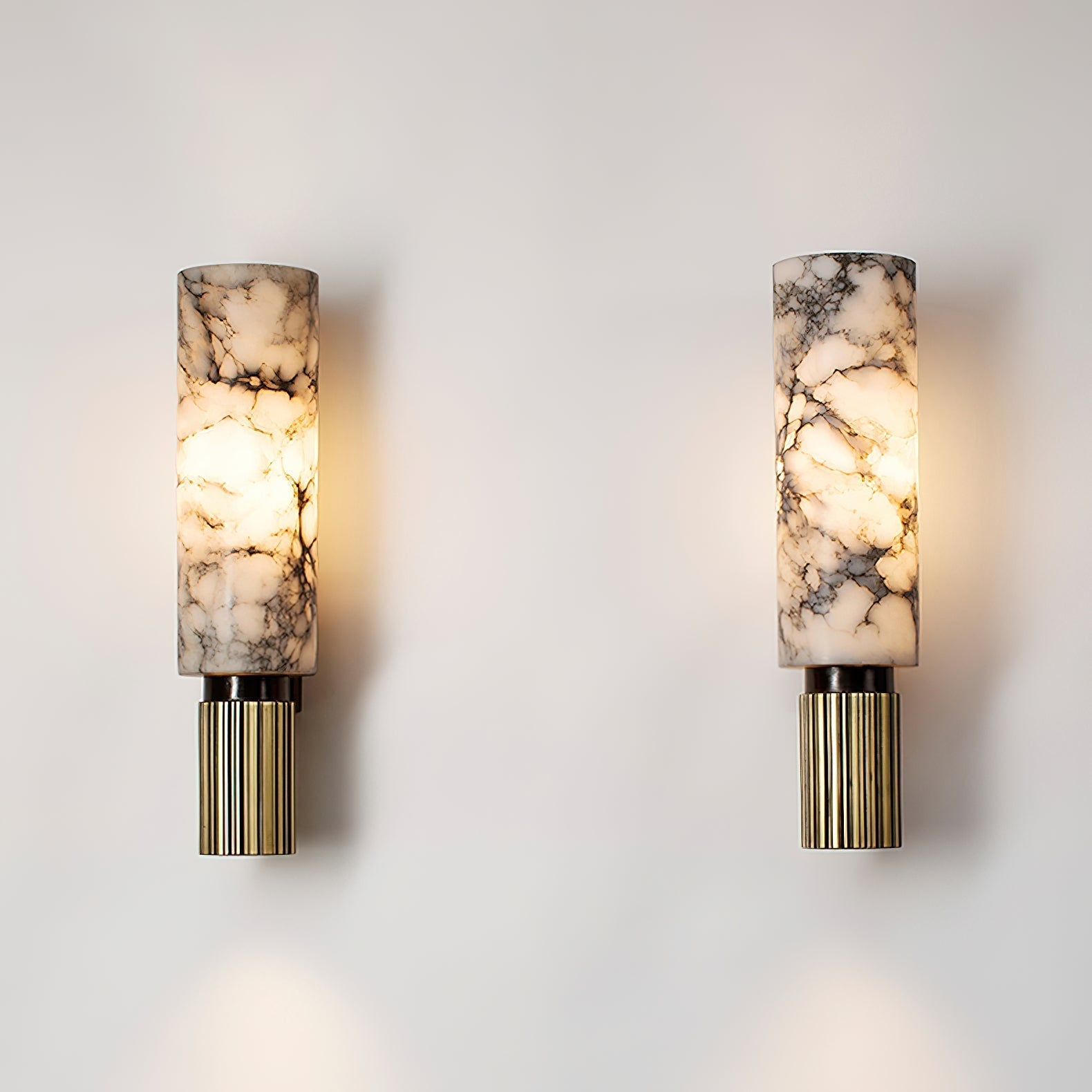 Olnoreth Modern Minimalist Alabaster Wall Lamp
