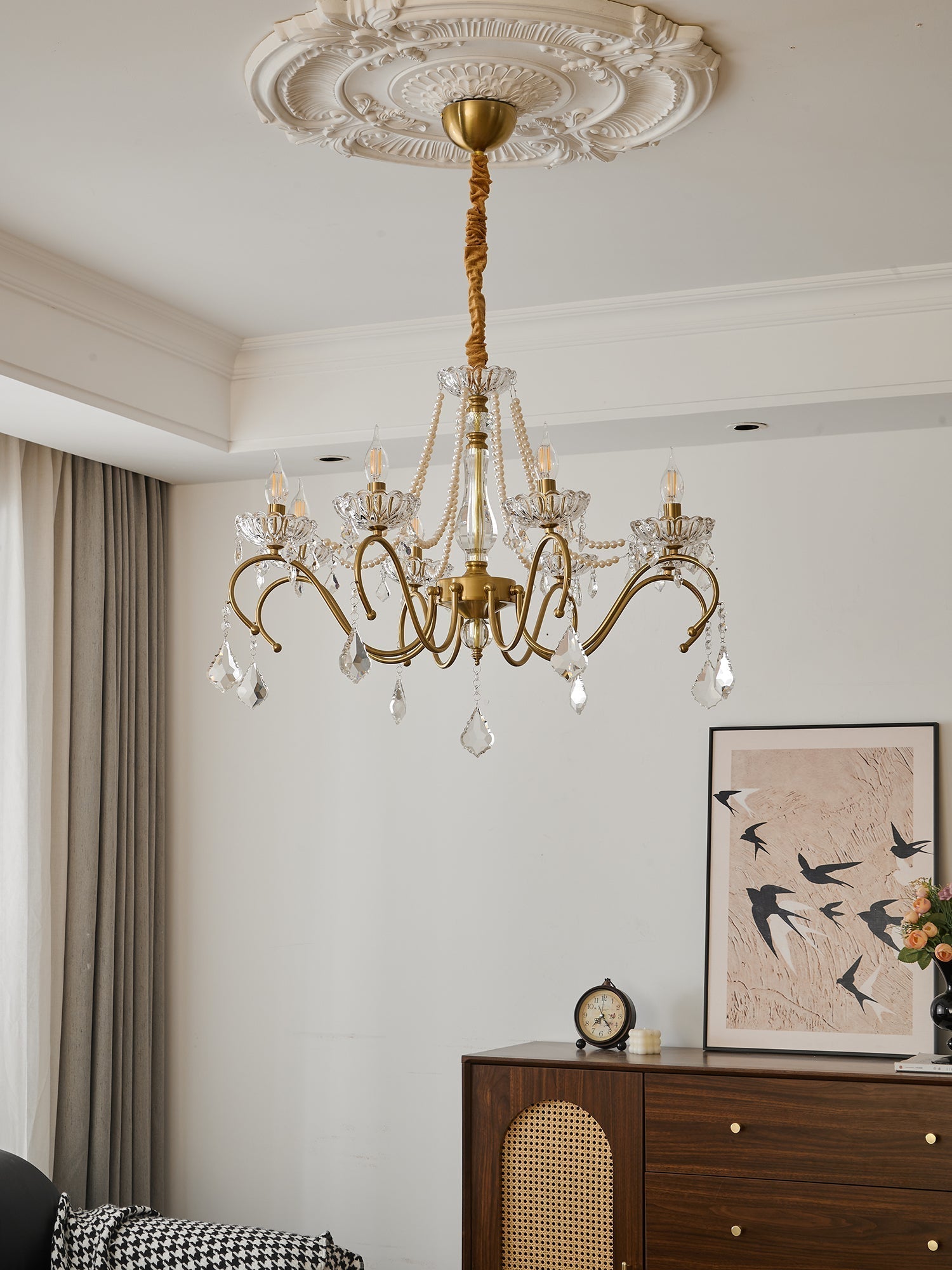 Vavenus Postmodern Luxury Art Crystal Chandelier