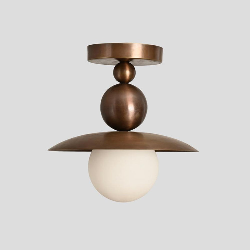 Clairfield Alabaster Flush Mount Ceiling Light