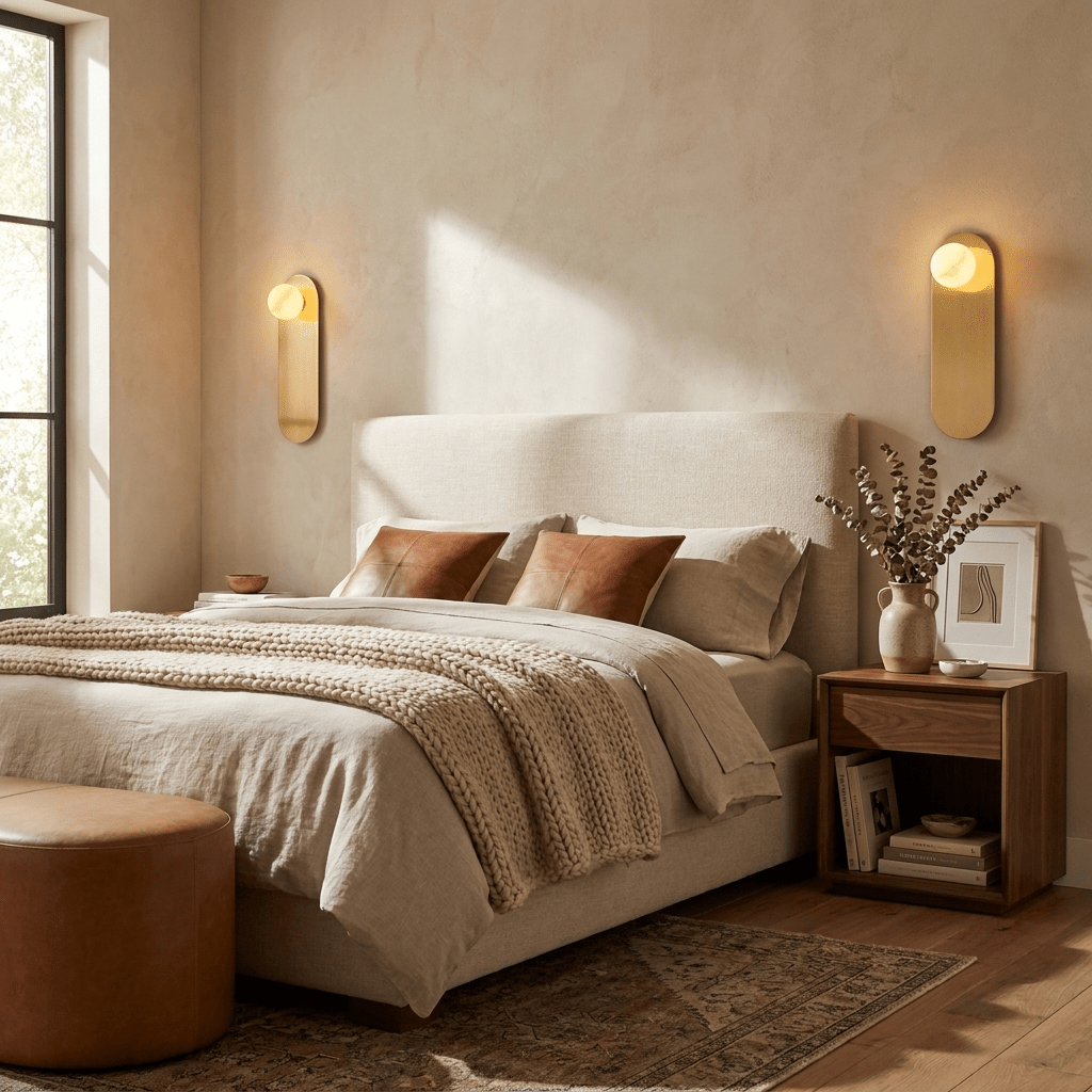 Albivise Spanish Alabaster Wall Sconce