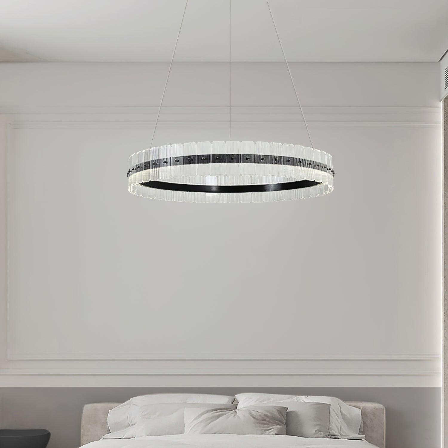 Kynell Chandelier Saturno LED with Acrylic Blocks