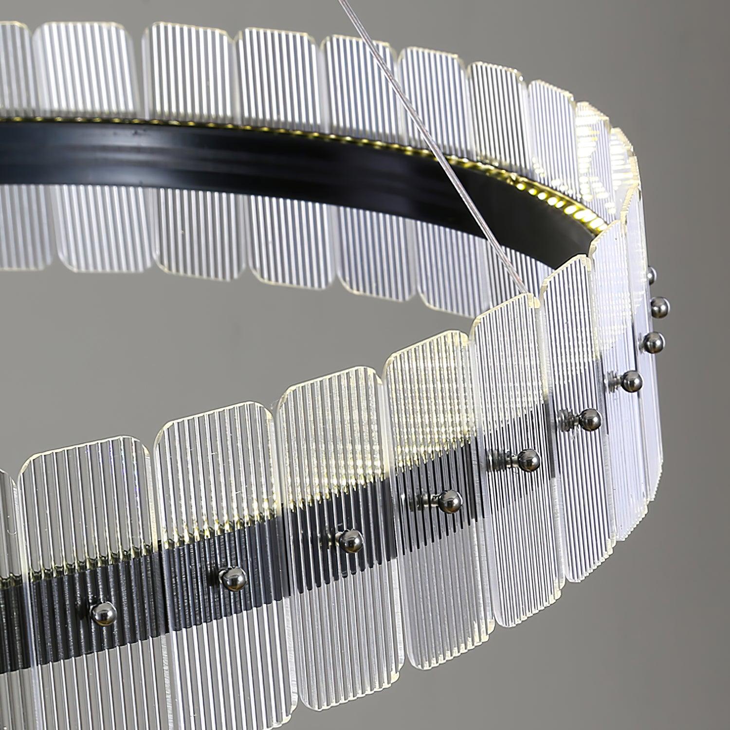 Kynell Chandelier Saturno LED with Acrylic Blocks