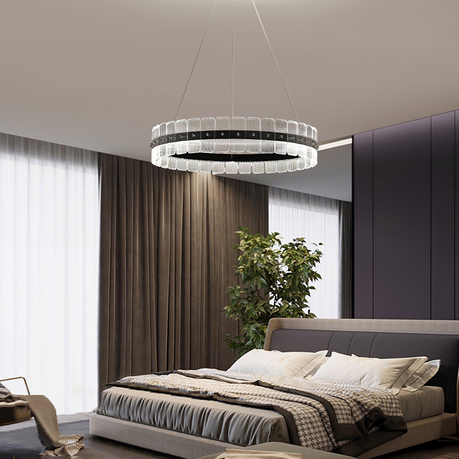 Kynell Chandelier Saturno LED with Acrylic Blocks