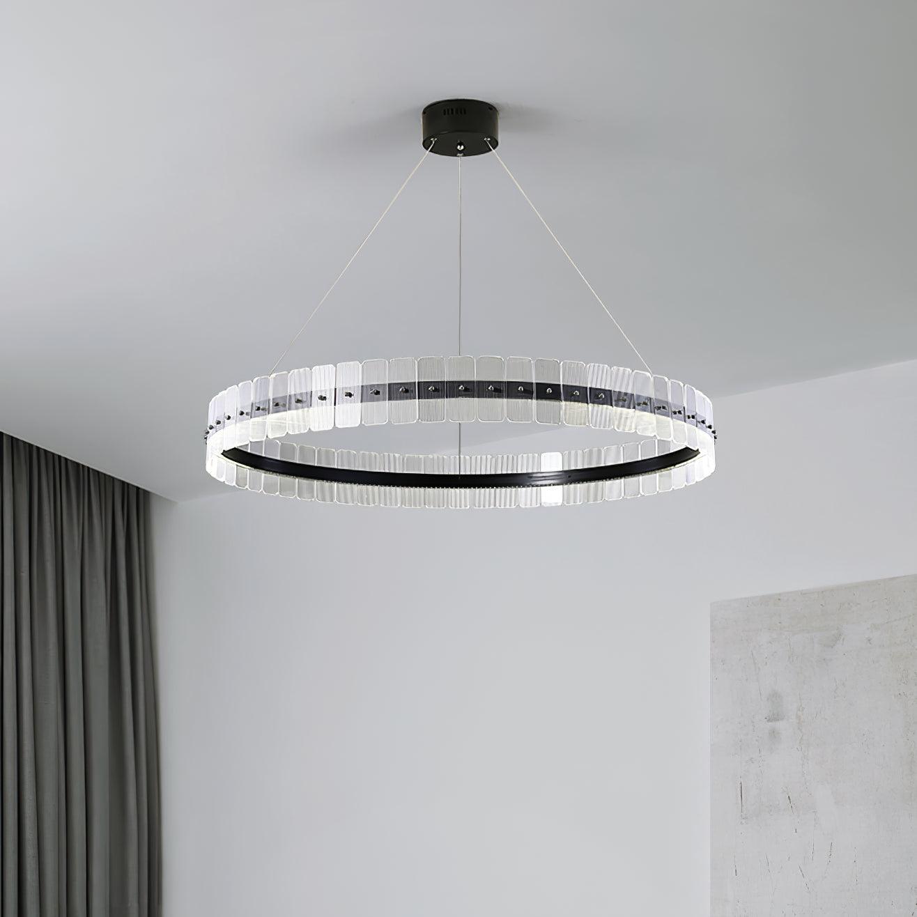 Kynell Chandelier Saturno LED with Acrylic Blocks